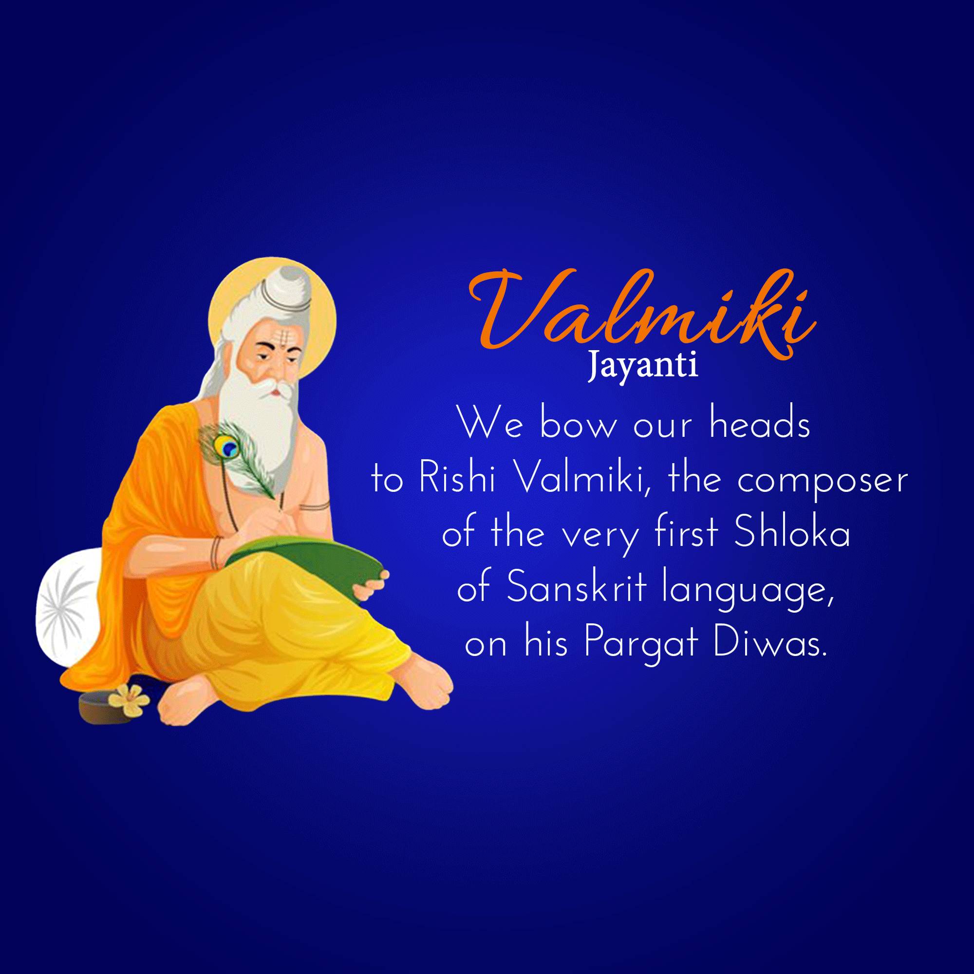 Valmiki Jayanti (Pargat Diwas)