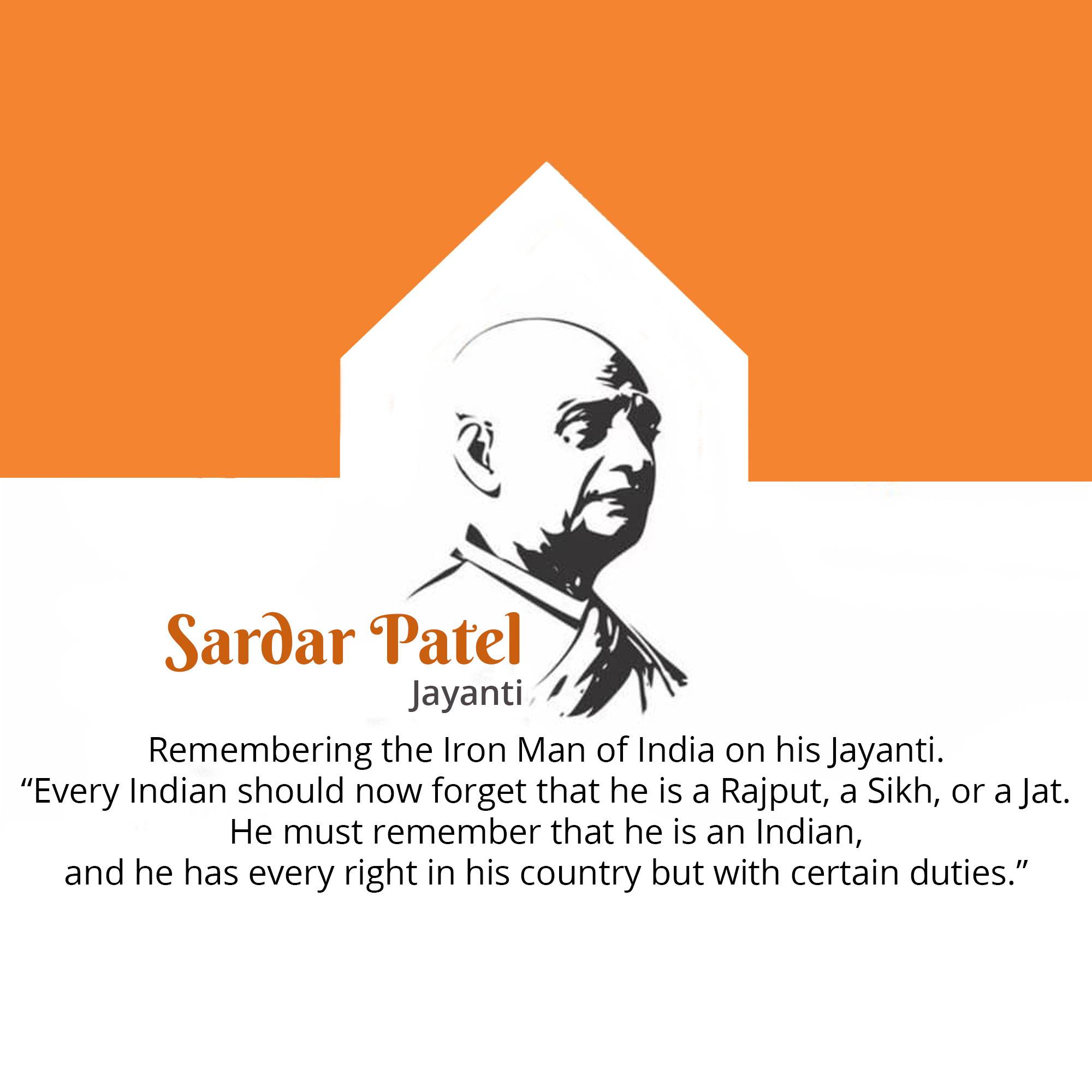 Sardar Patel jayanti