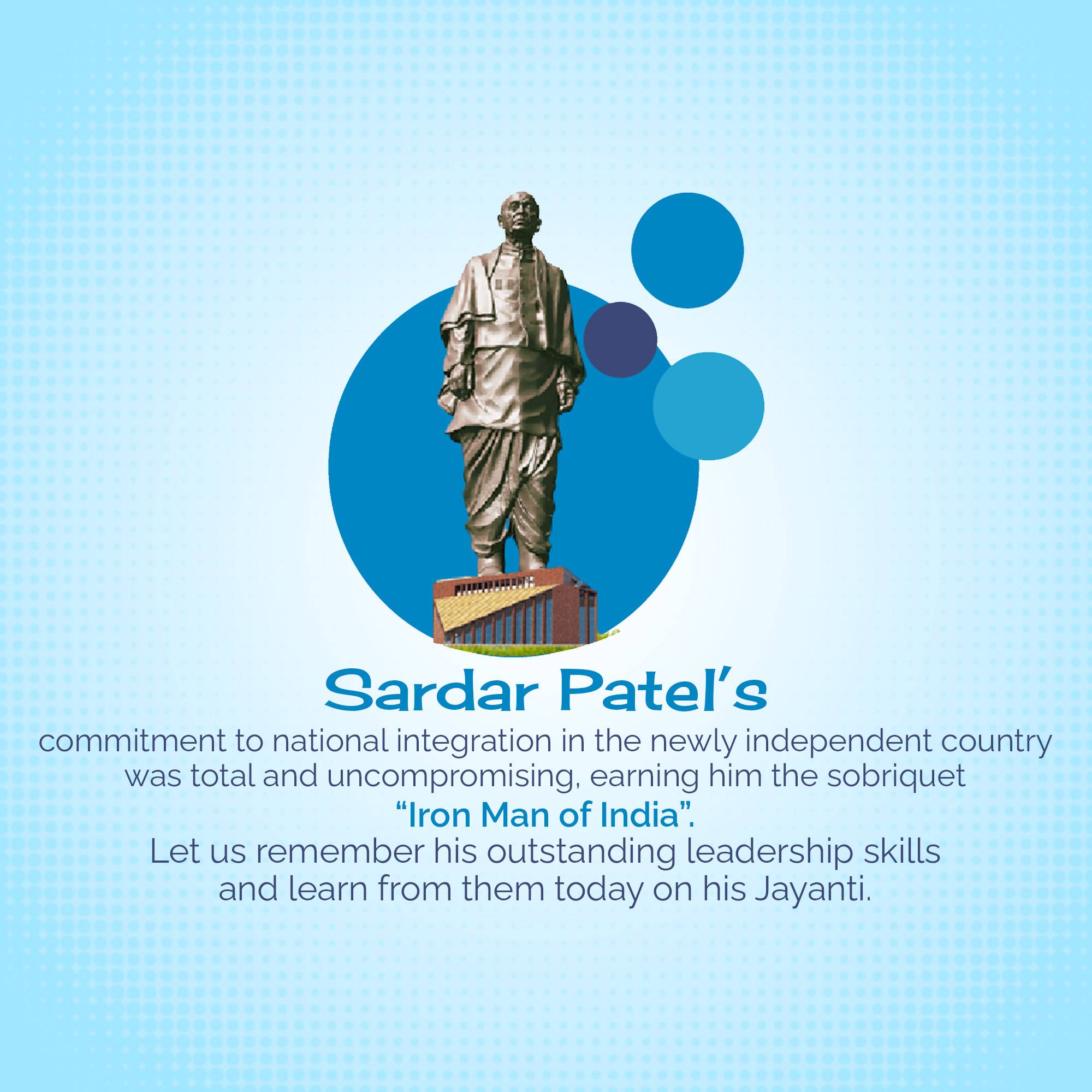 Sardar Patel jayanti