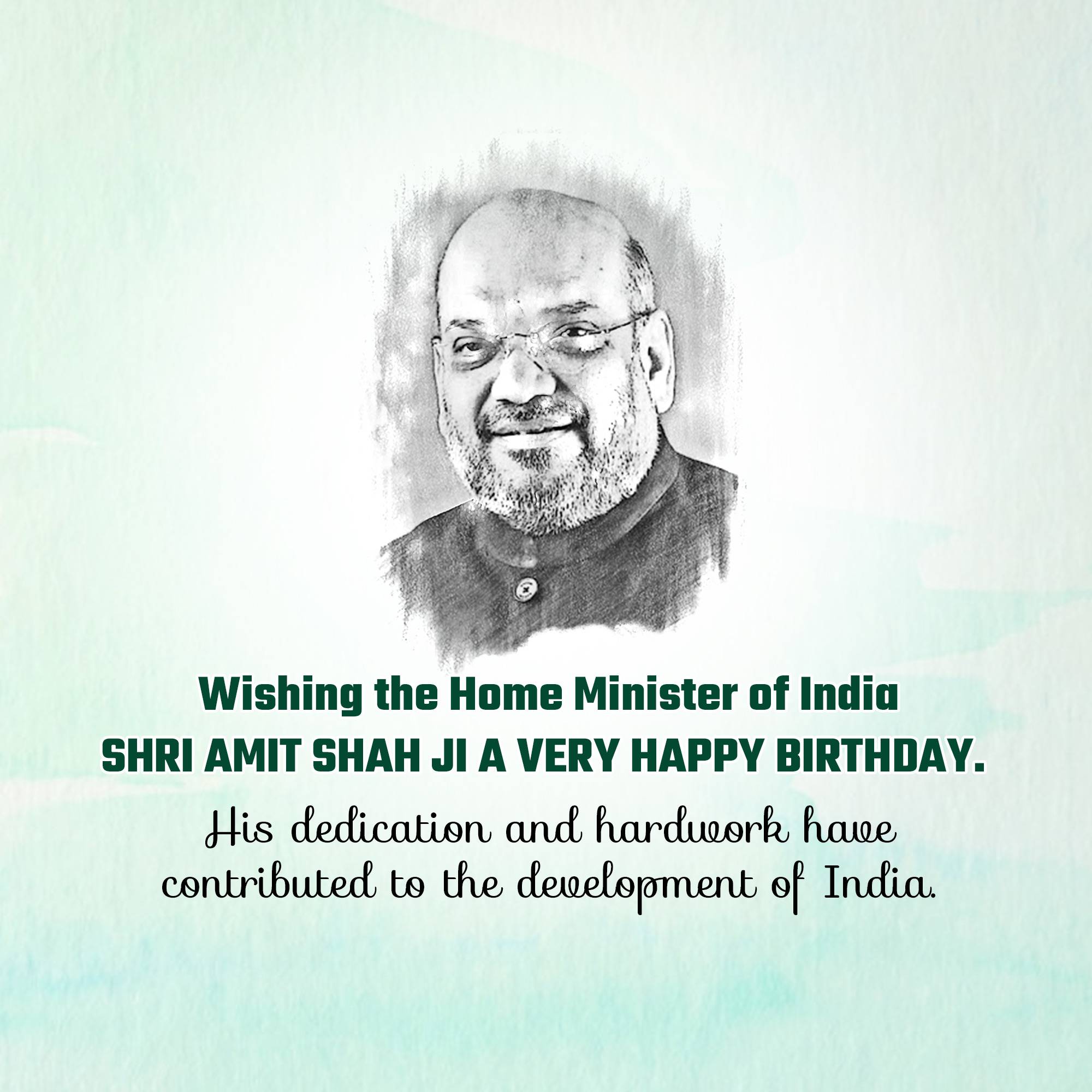 Amit Shah | Birthday