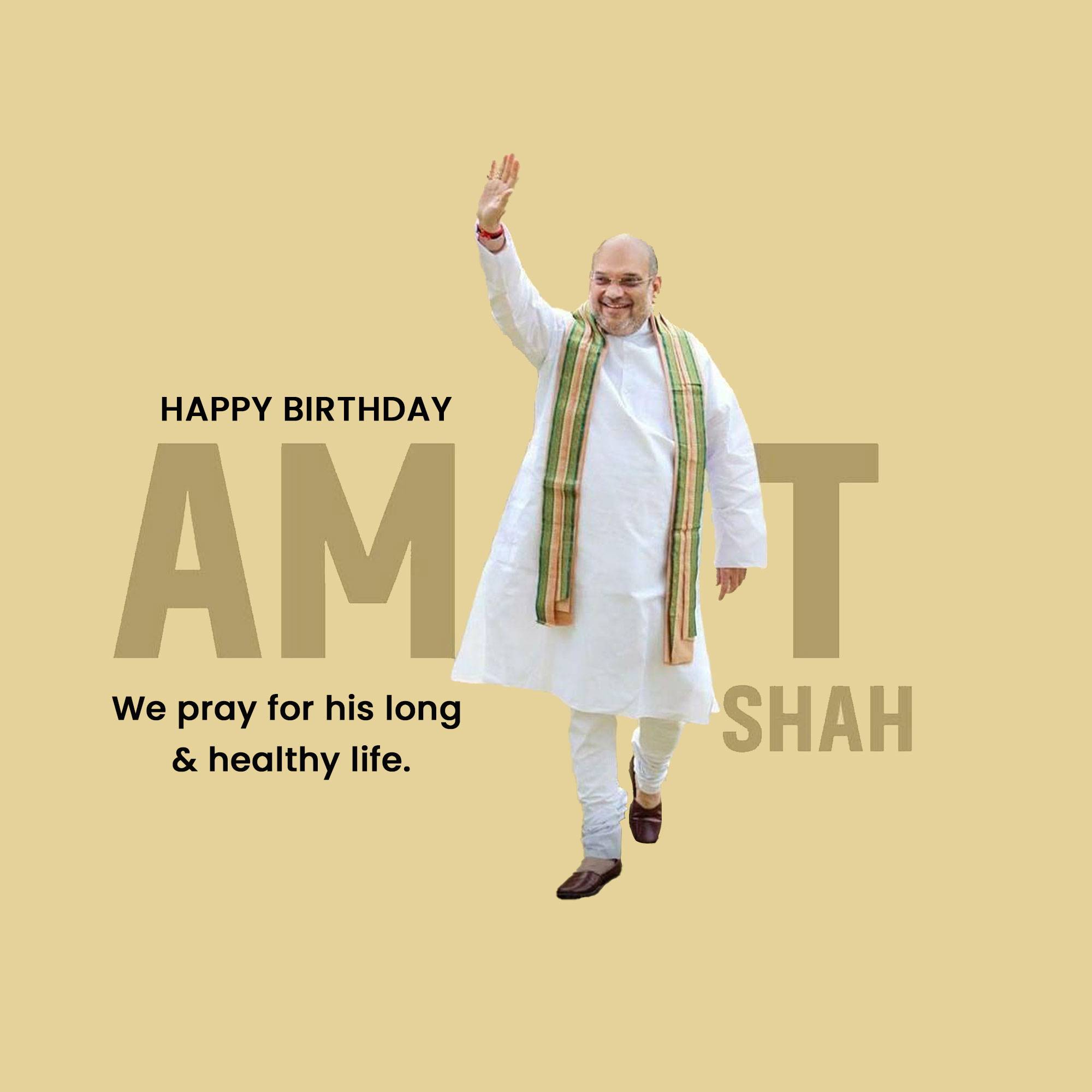 Amit Shah | Birthday