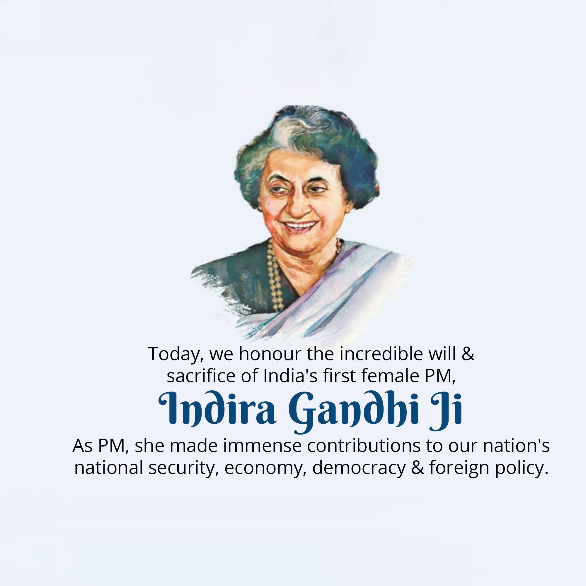 Indira Gandhi Punyatithi