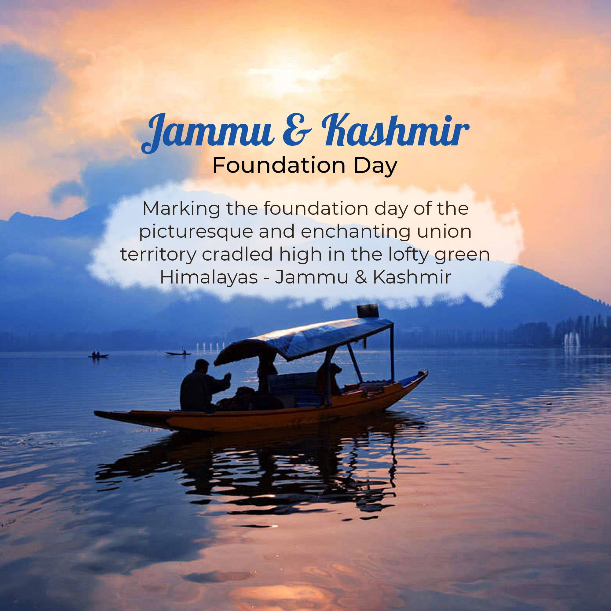 Jammu & Kashmir Foundation Day