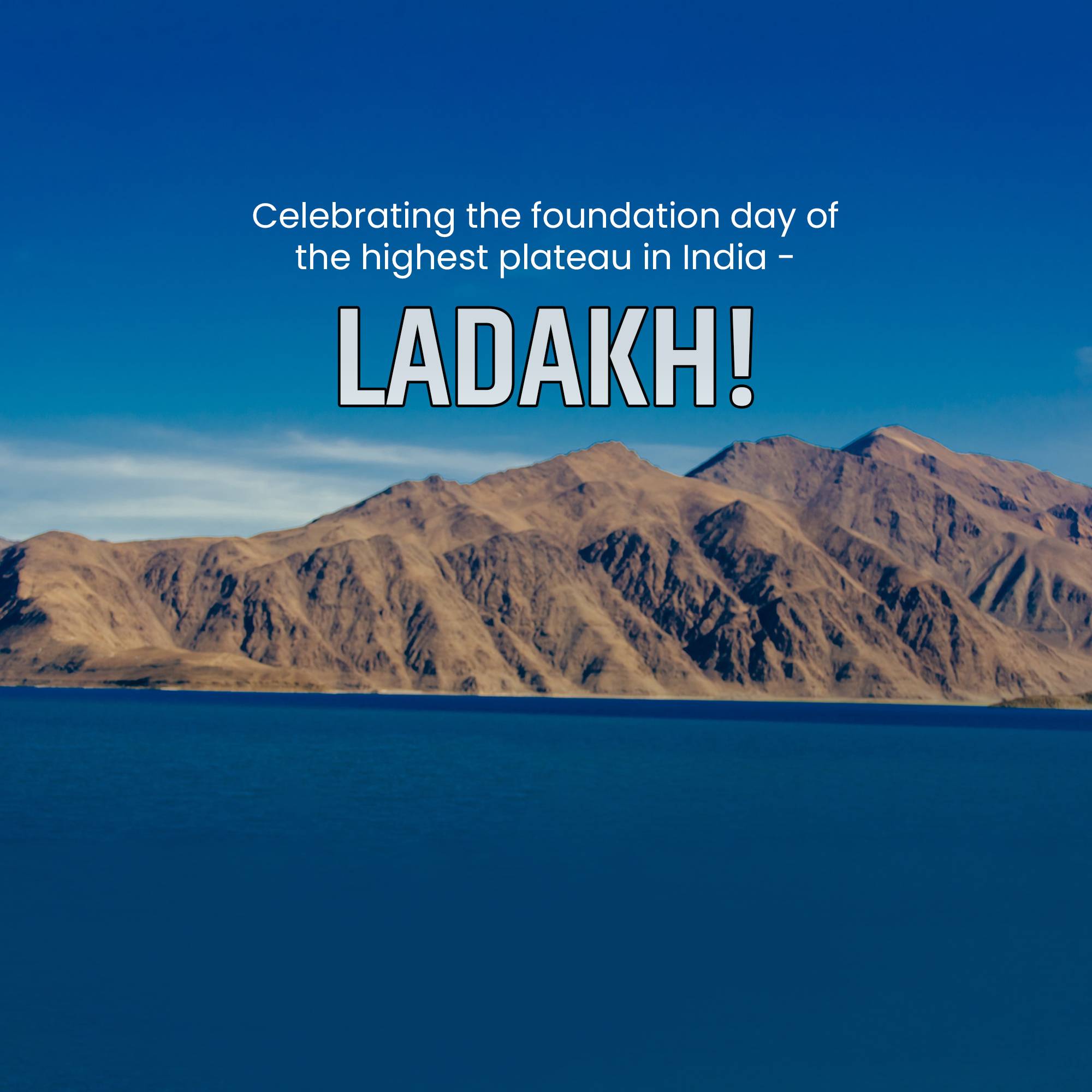 Ladakh Foundation Day