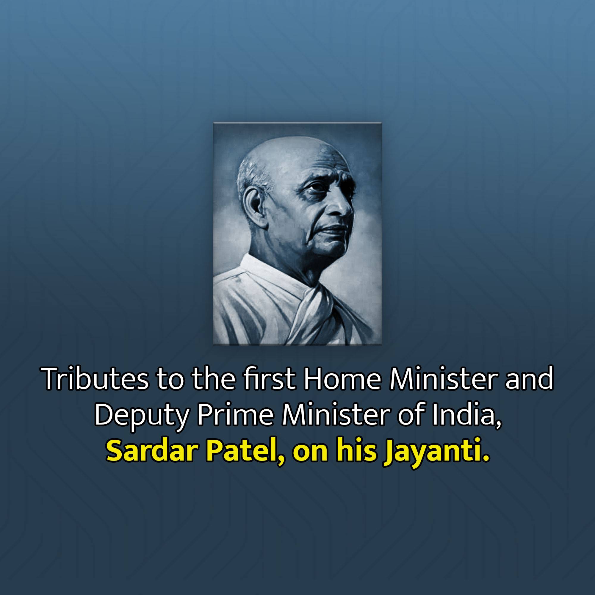 Sardar Patel jayanti