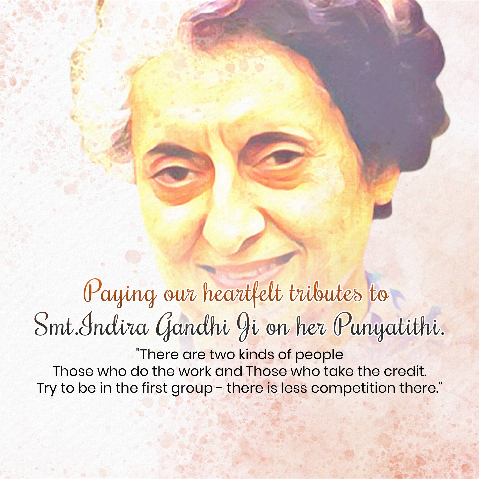 Indira Gandhi Punyatithi