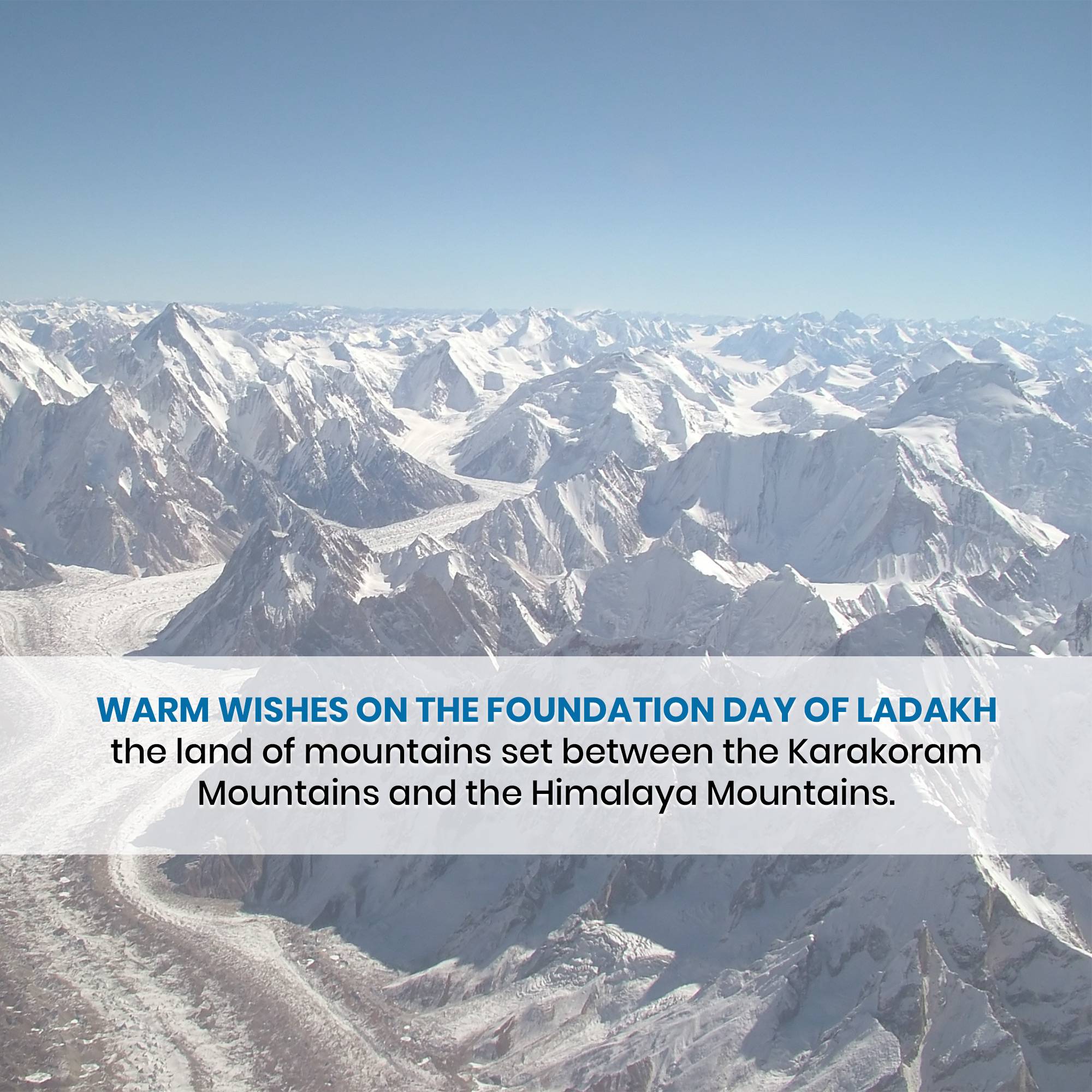 Ladakh Foundation Day