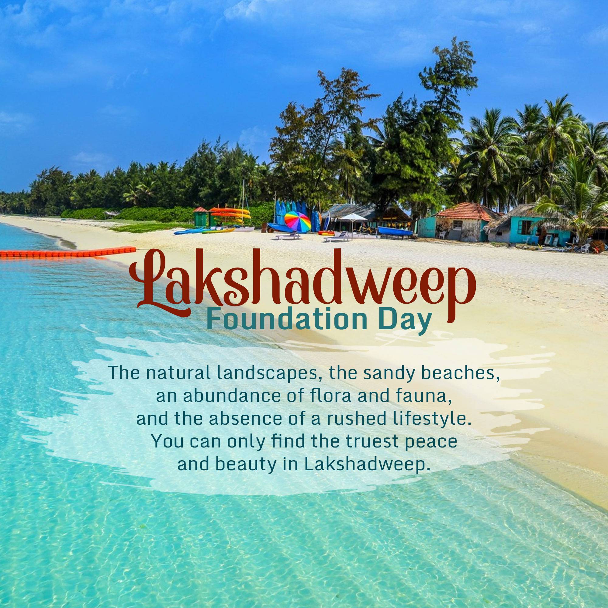 Lakshadweep Foundation Day