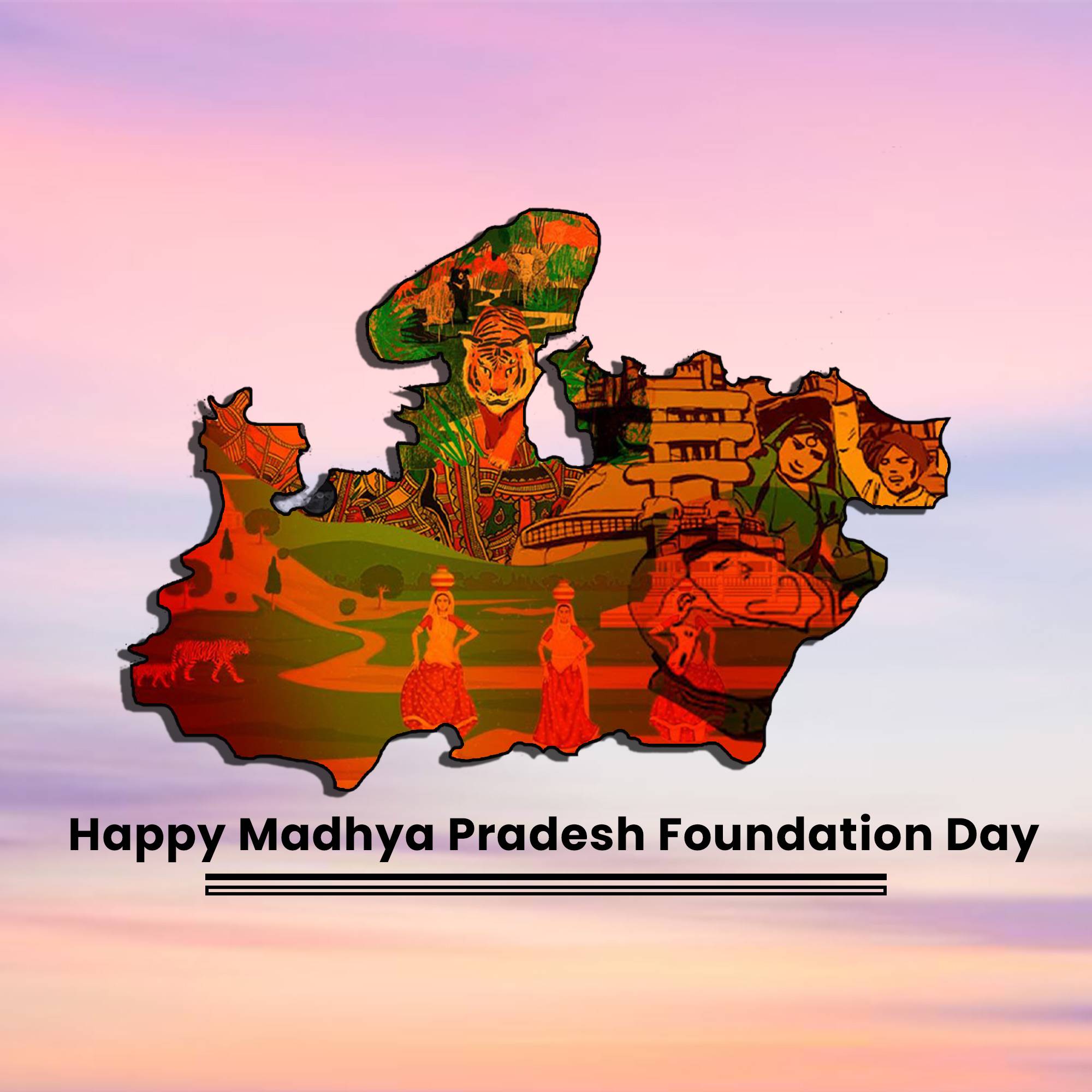 Madhya Pradesh Foundation Day