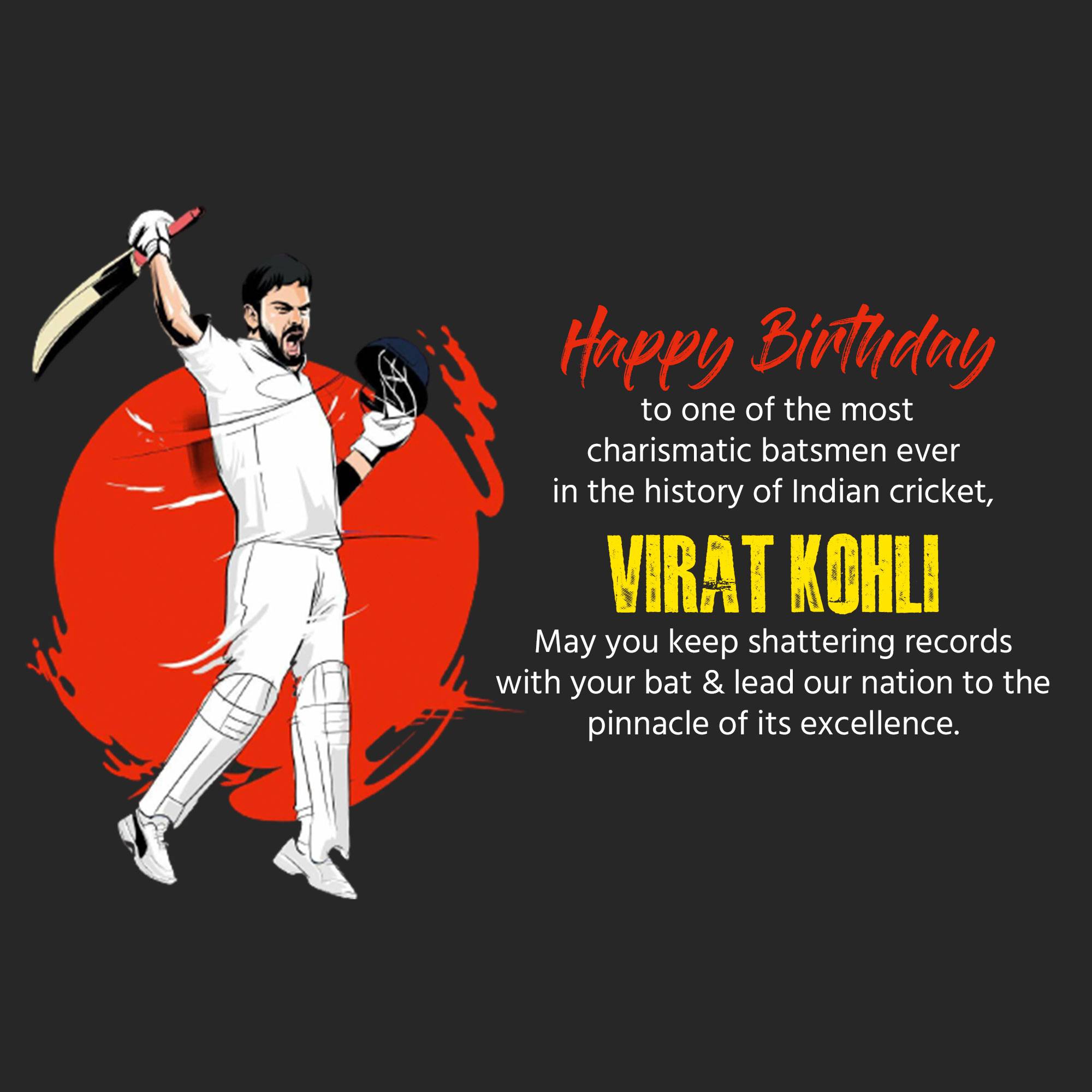 Virat Kohli Birthday