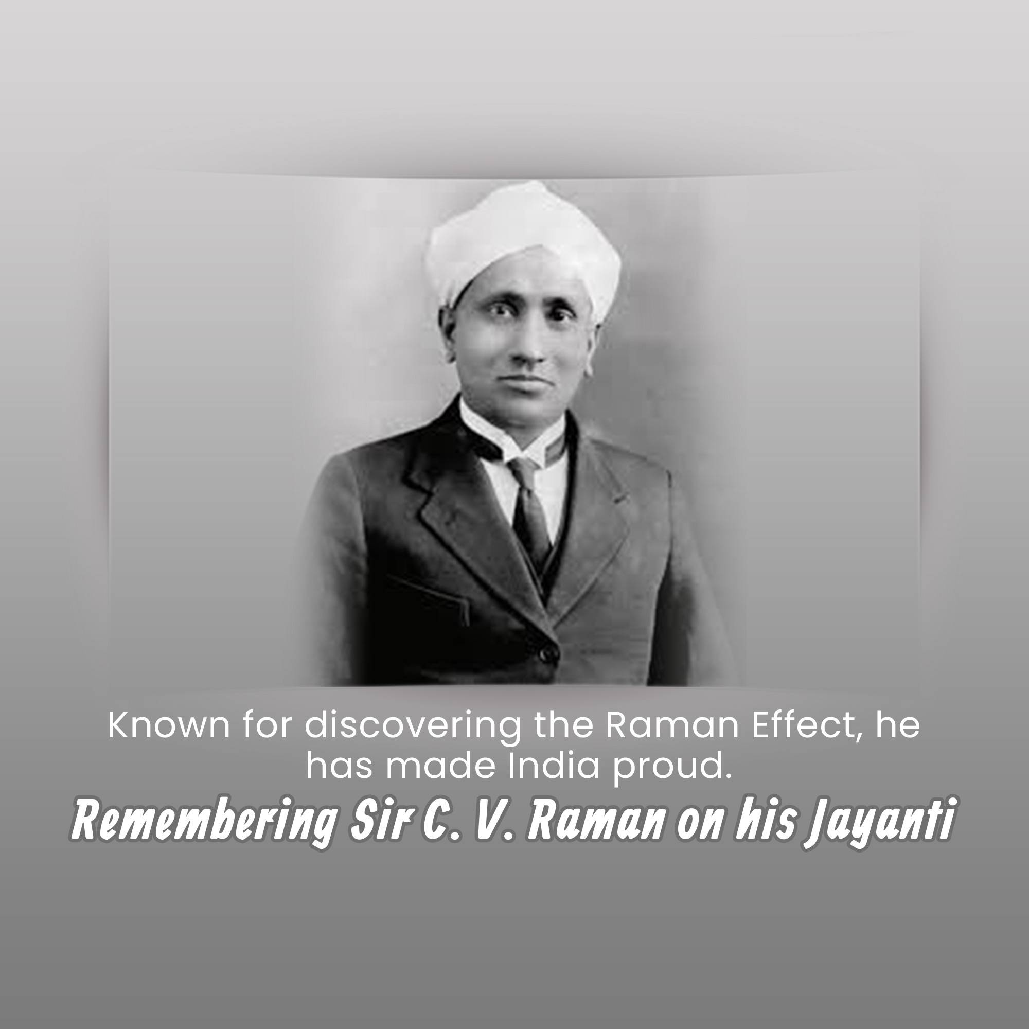 C. V. Raman Jayanti