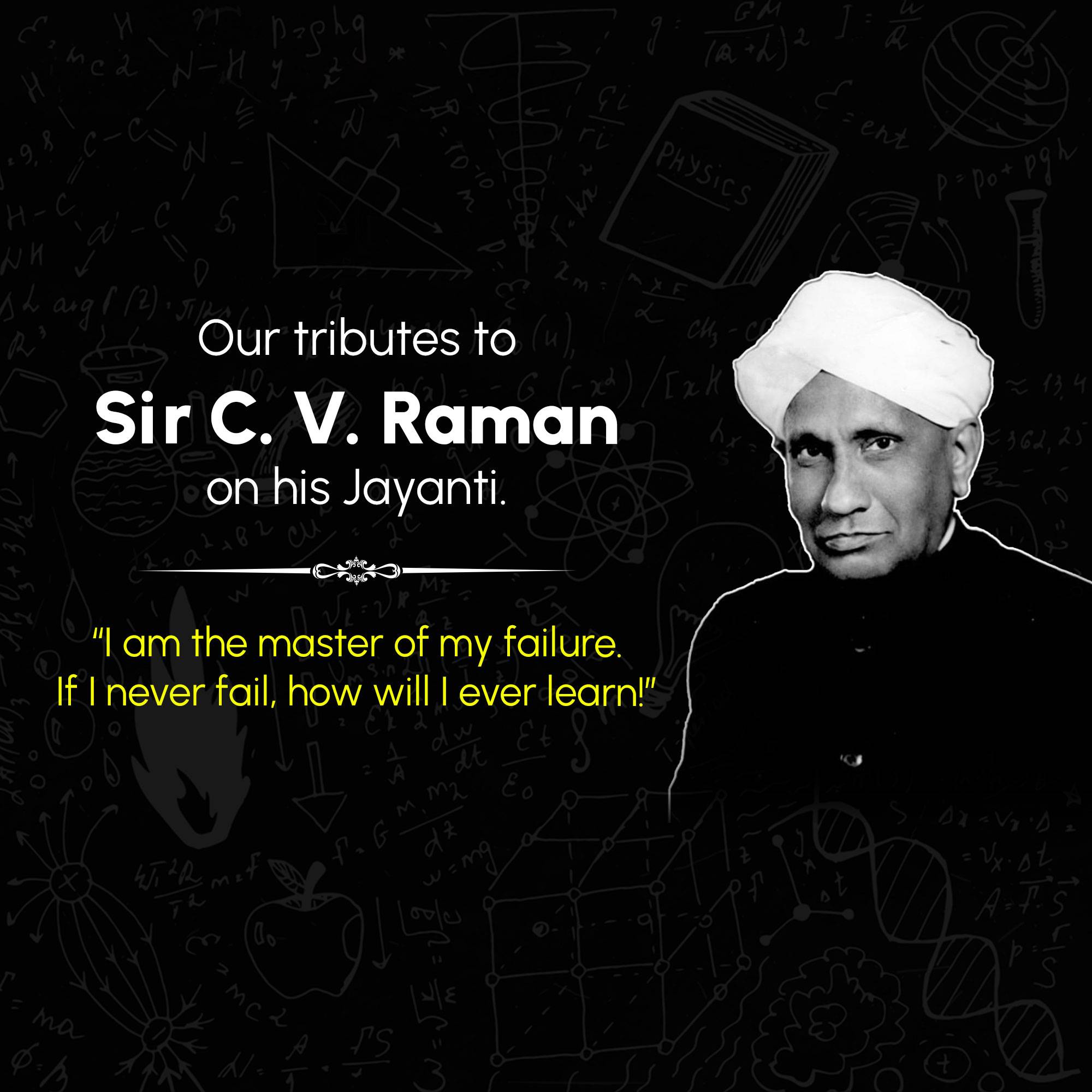 C. V. Raman Jayanti