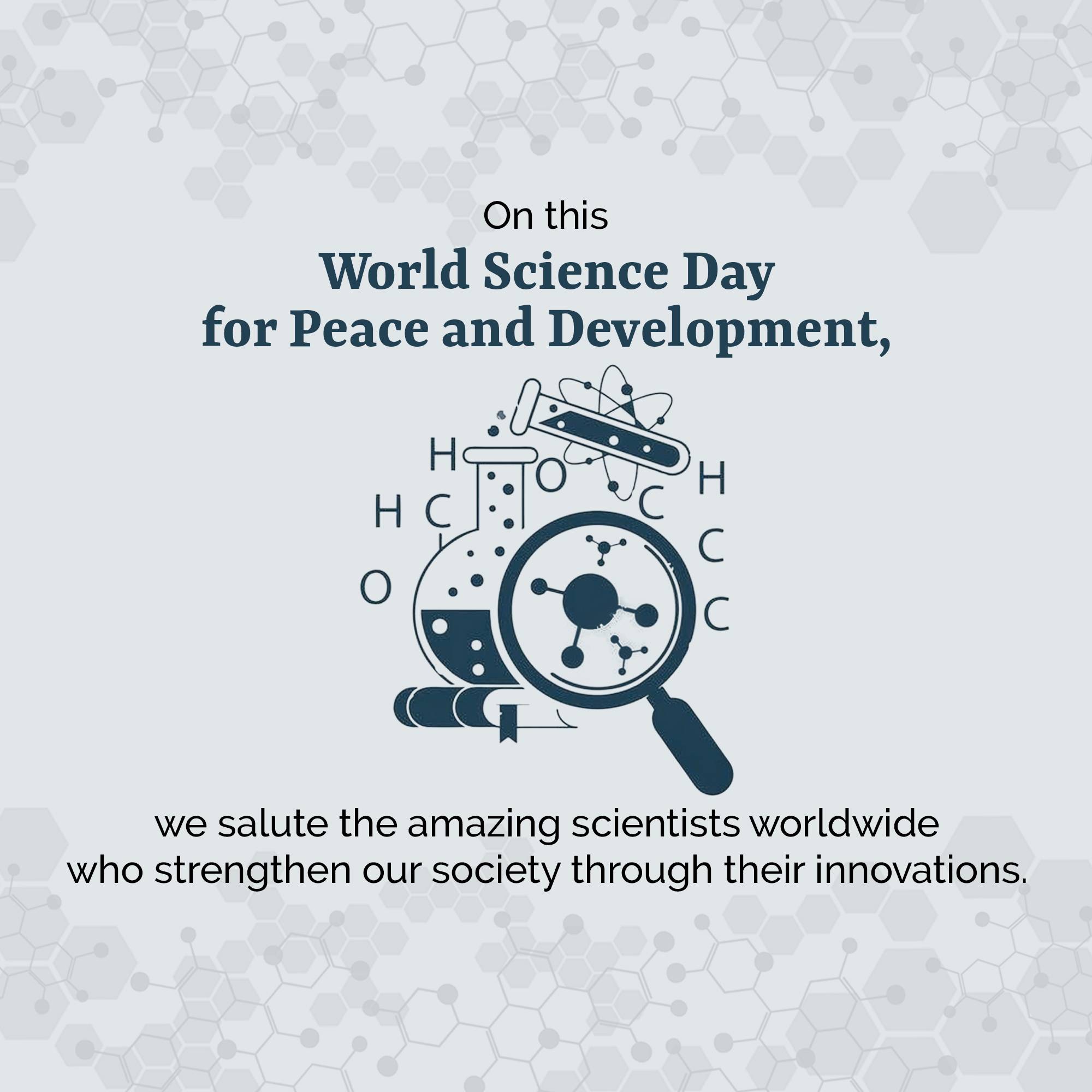 Science Day for Peace and Development
