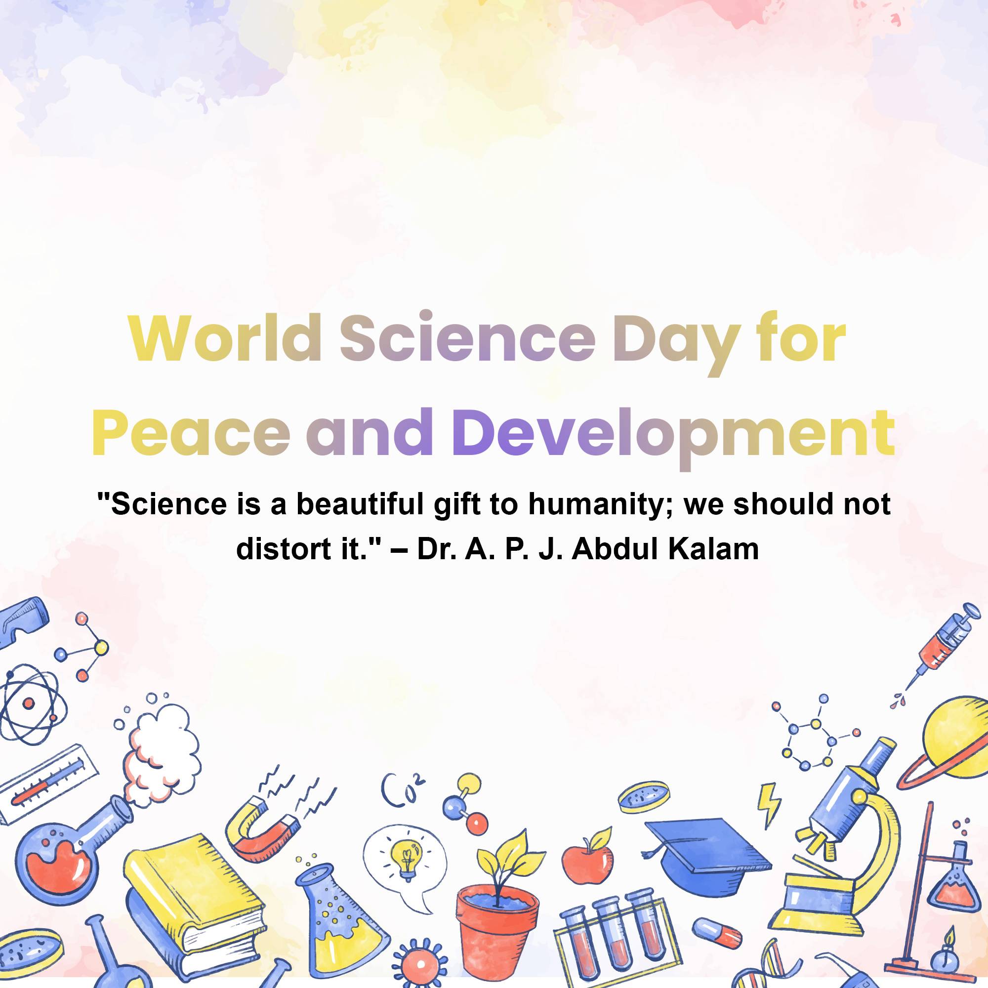 Science Day for Peace and Development