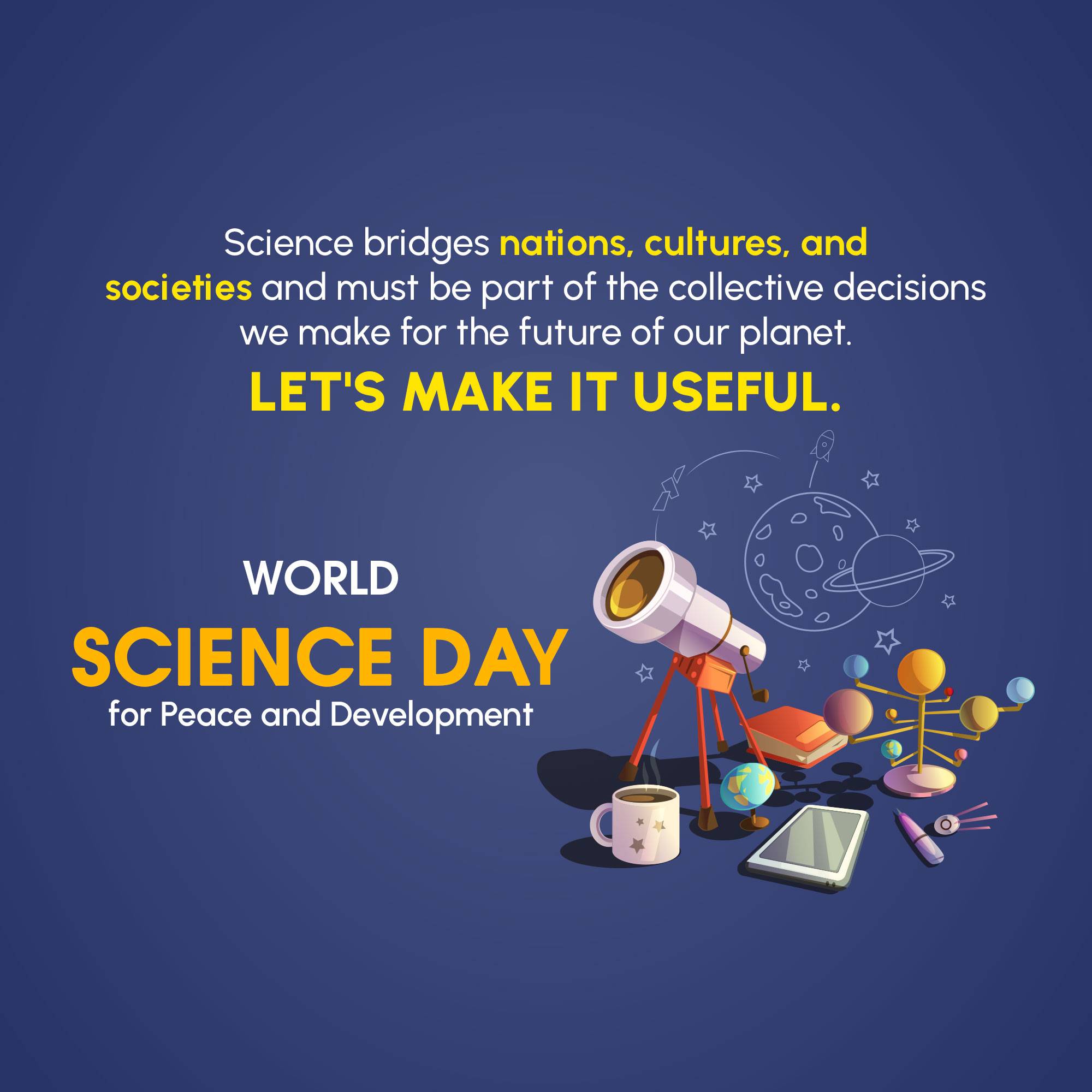 Science Day for Peace and Development