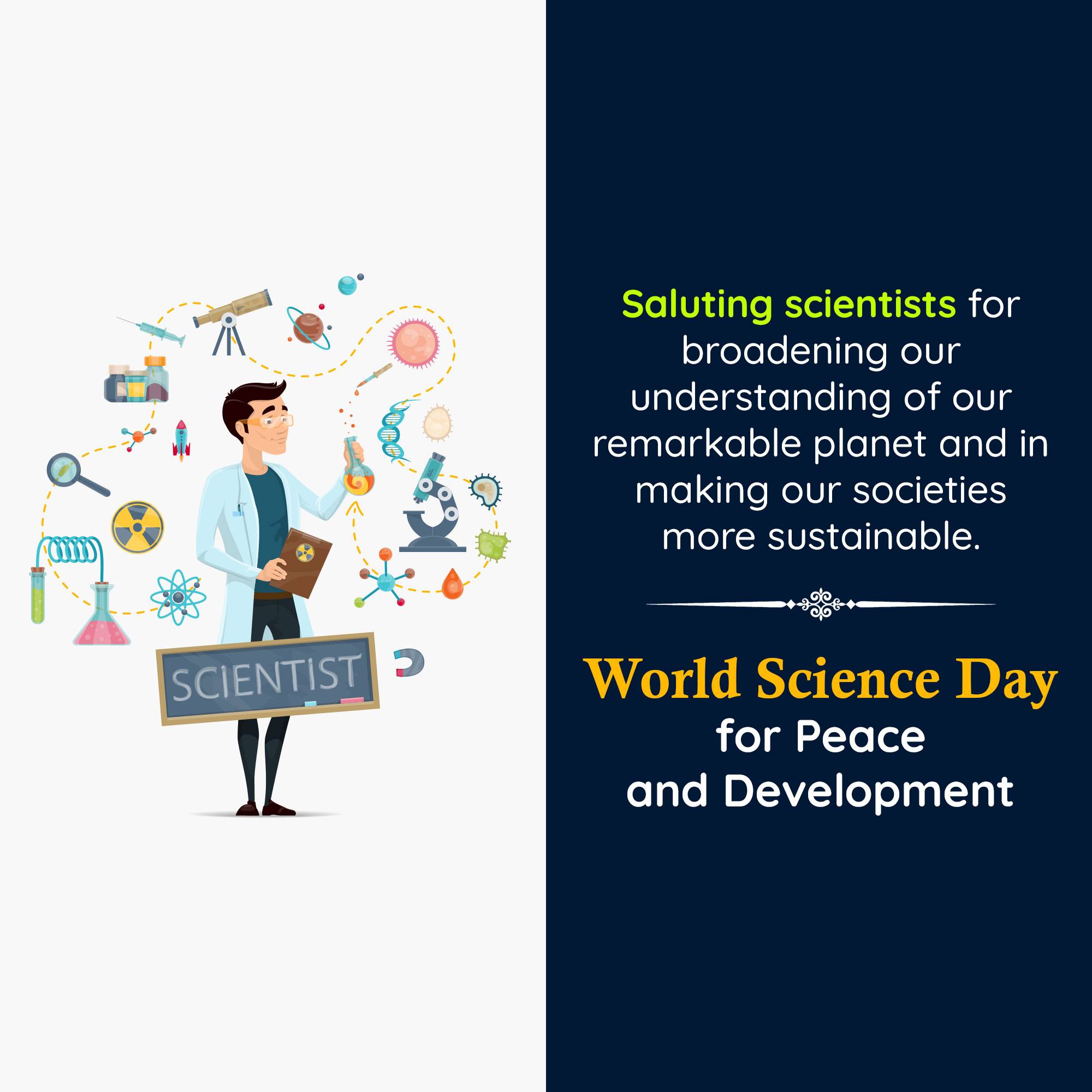 Science Day for Peace and Development