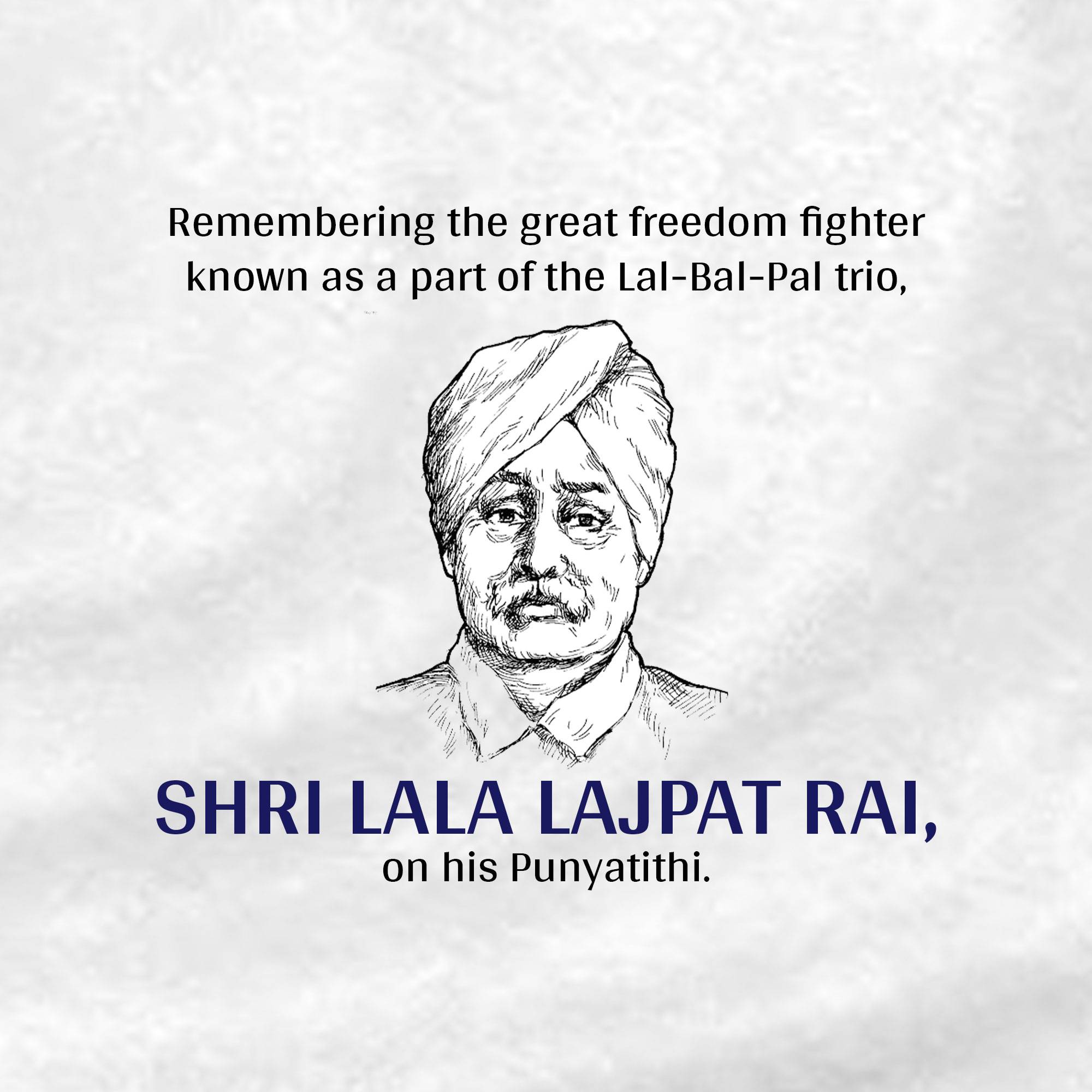 Lala Lajpat Rai Punyatithi