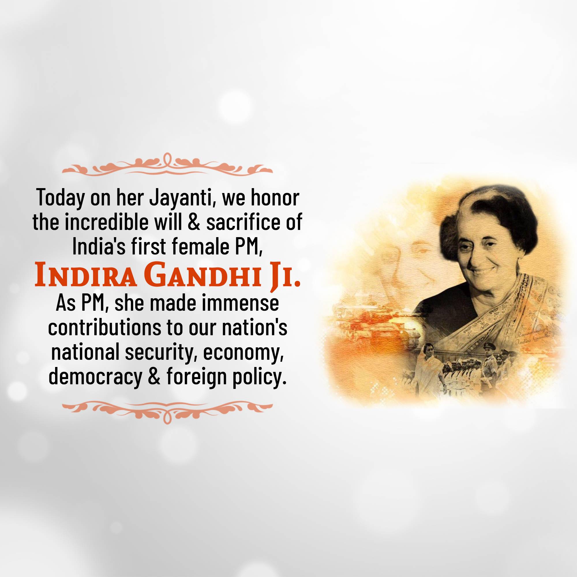 Indira Gandhi Jayanti