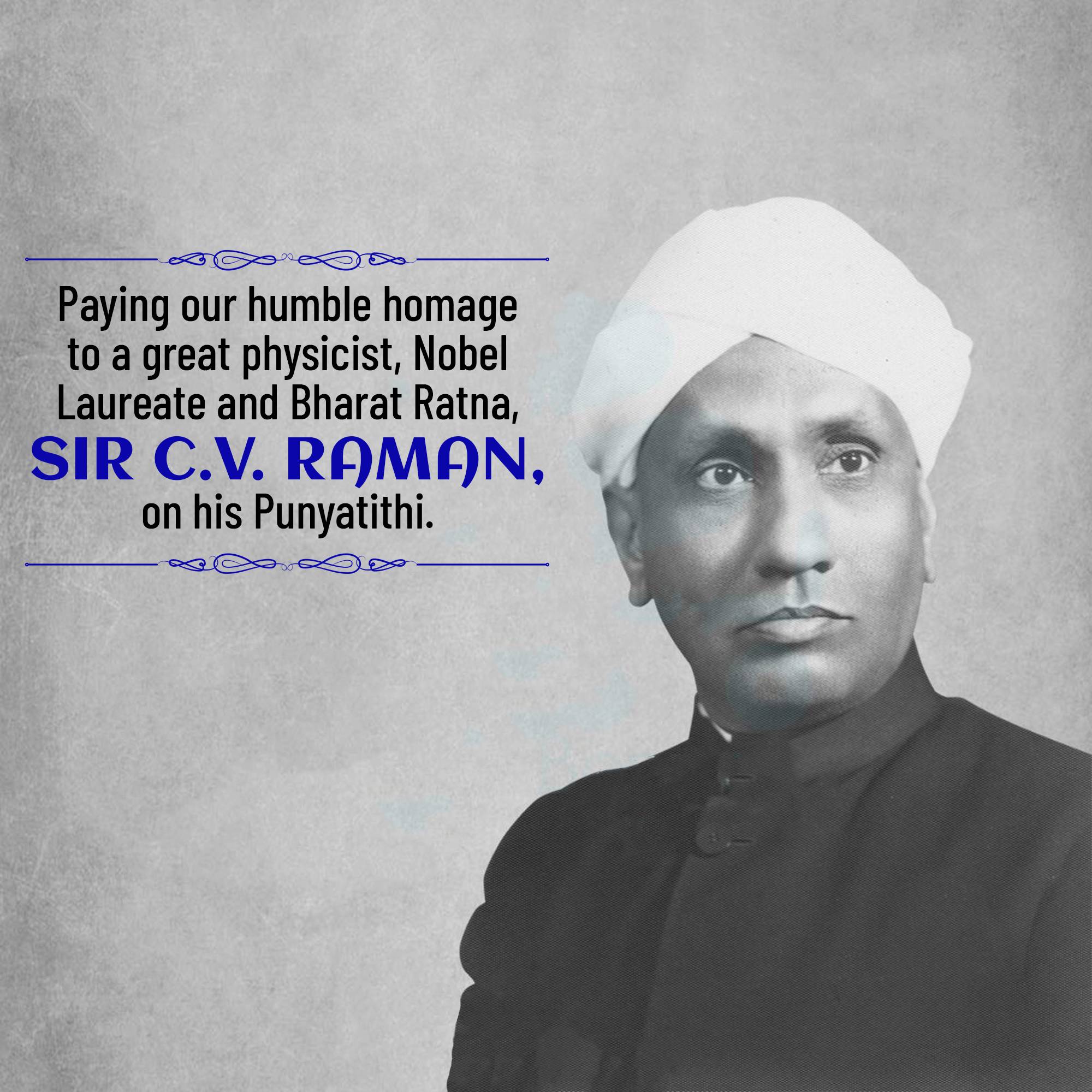 C. V. Raman Punyatithi
