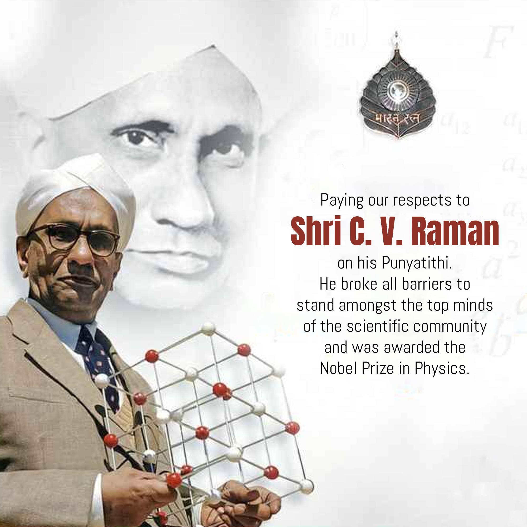 C. V. Raman Punyatithi