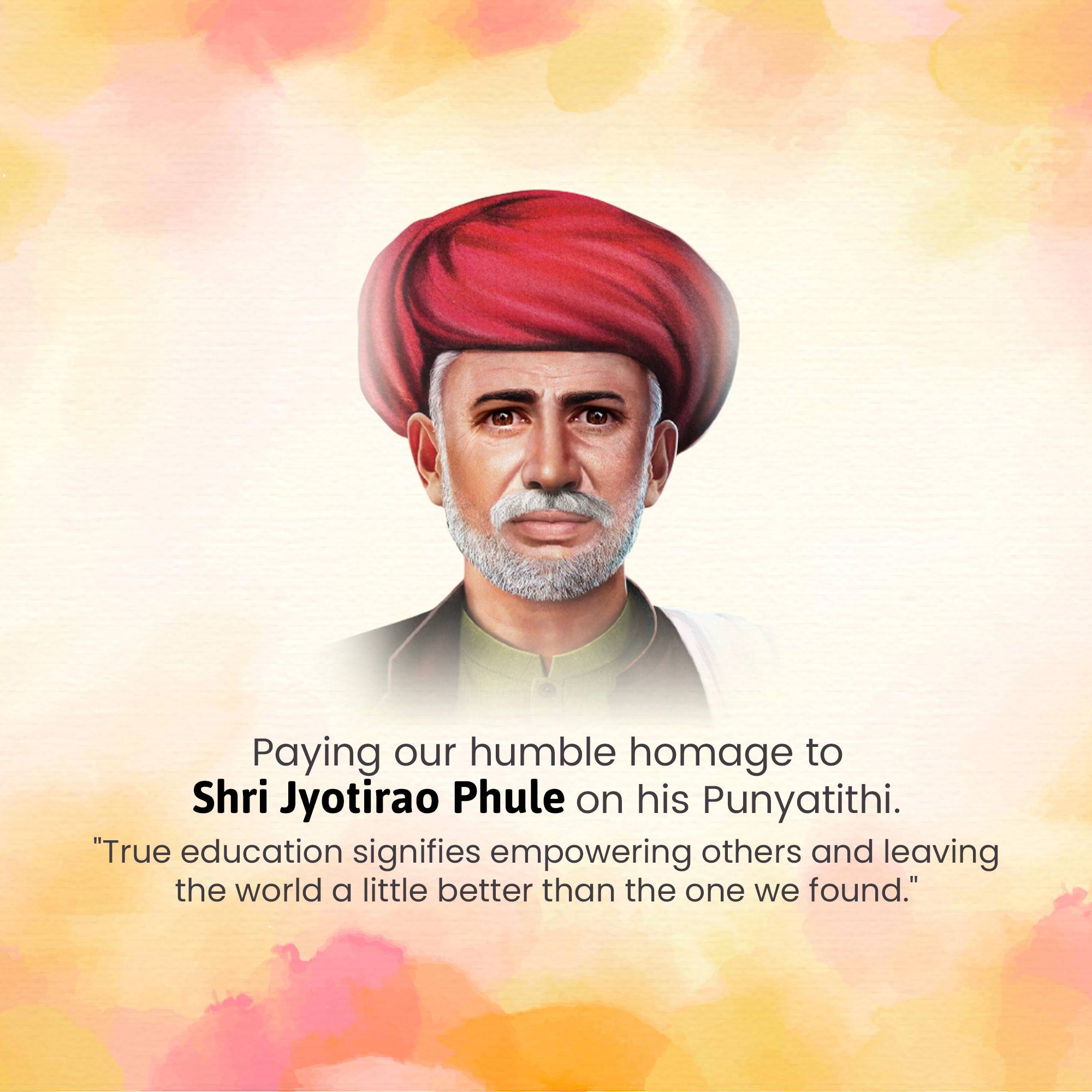 Jyotirao Phule Punyatithi