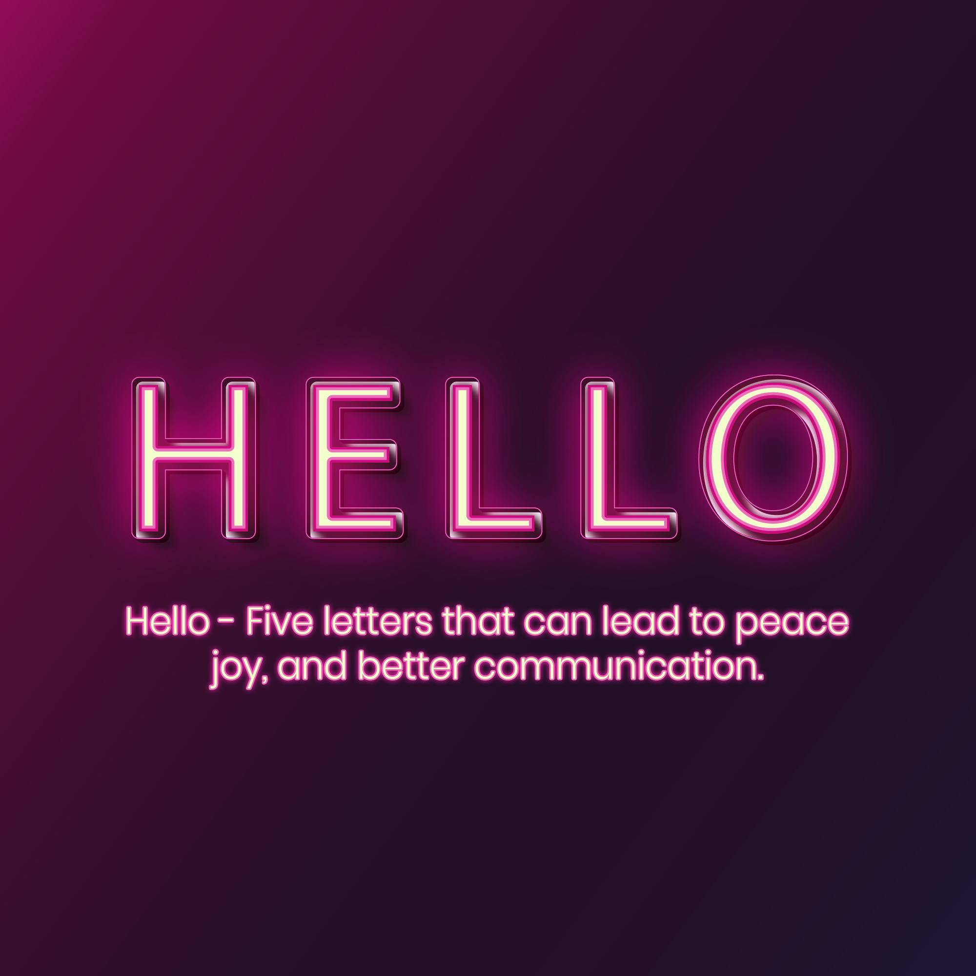 World Hello Day