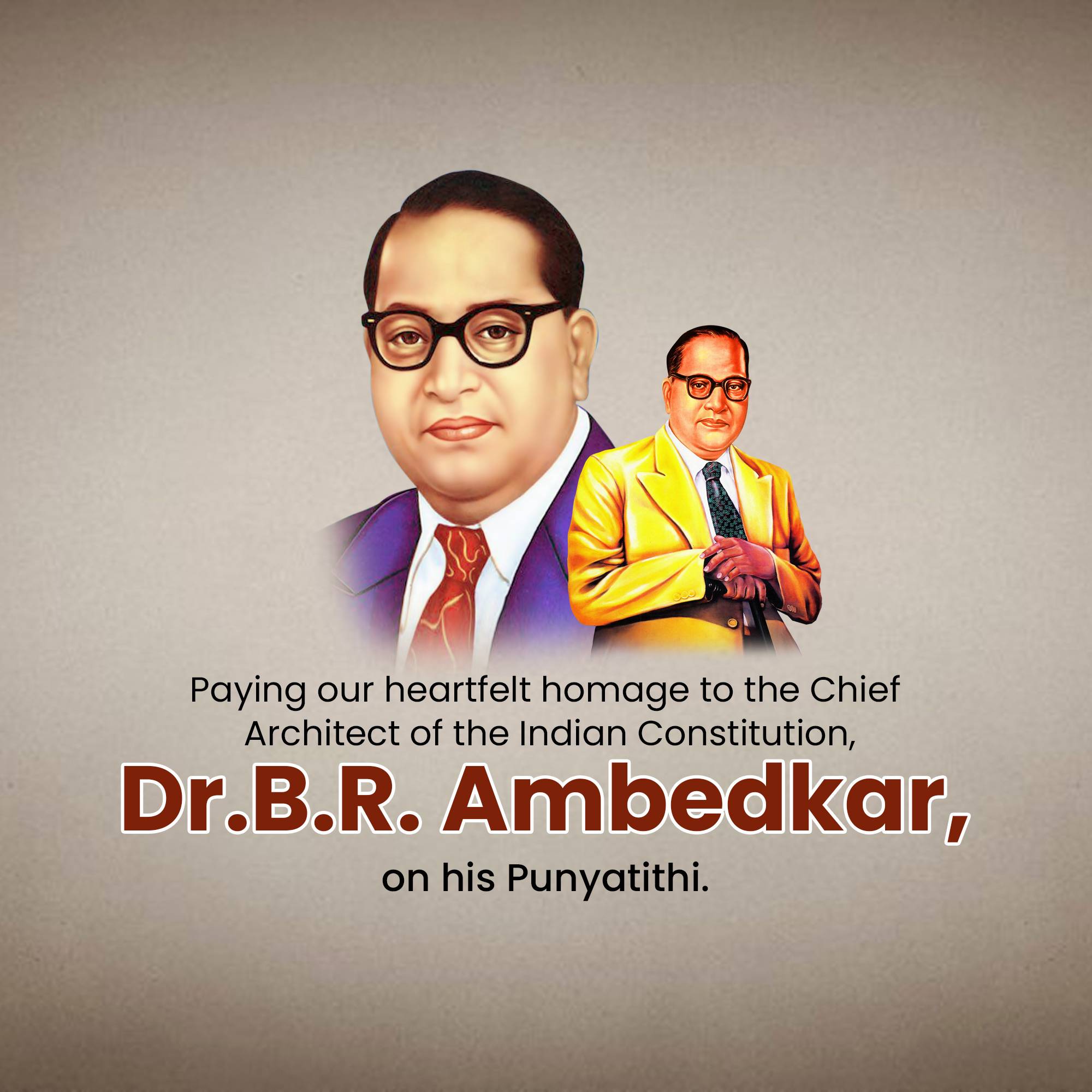B R Ambedkar Punyatithi