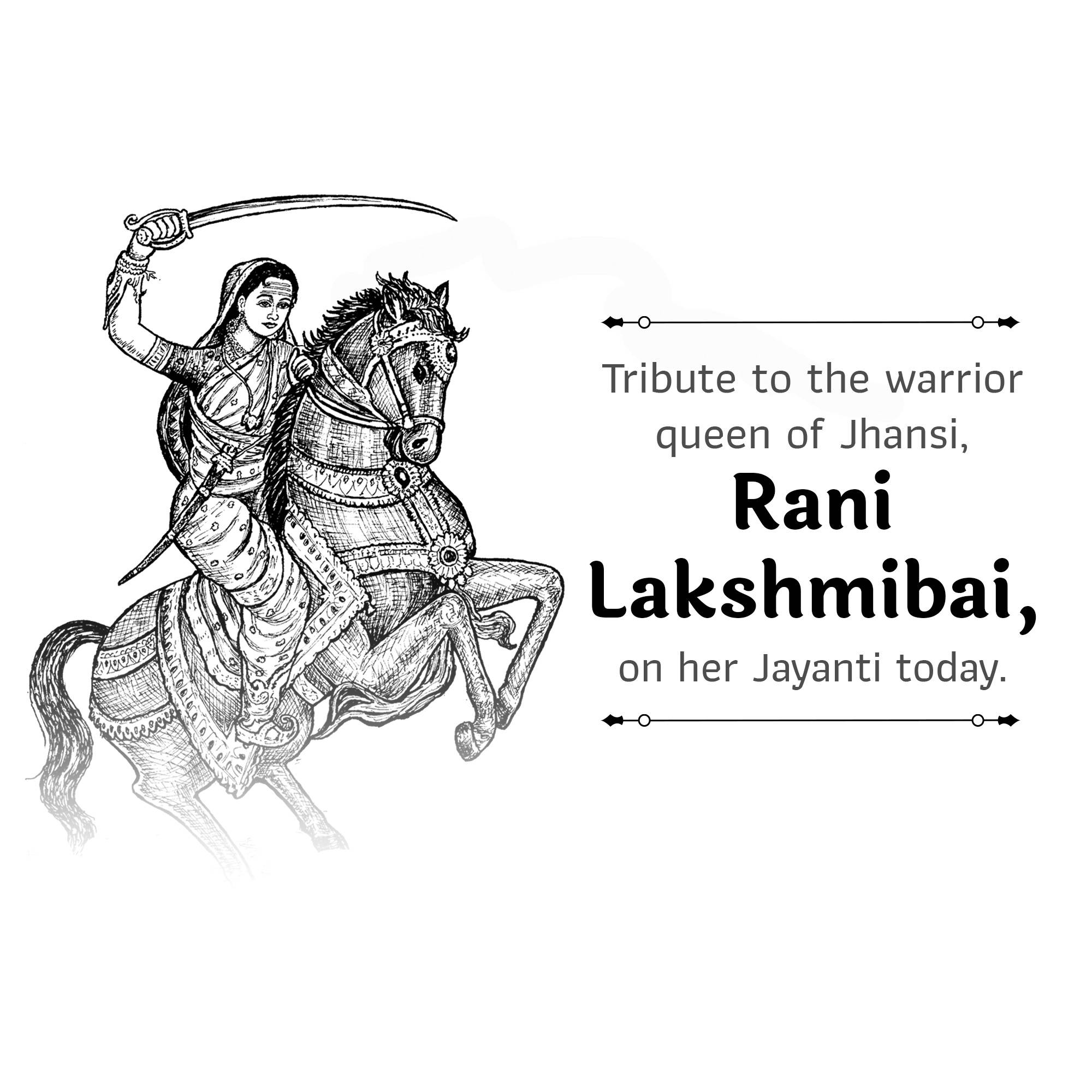 Rani of Jhansi Janm Jayanti