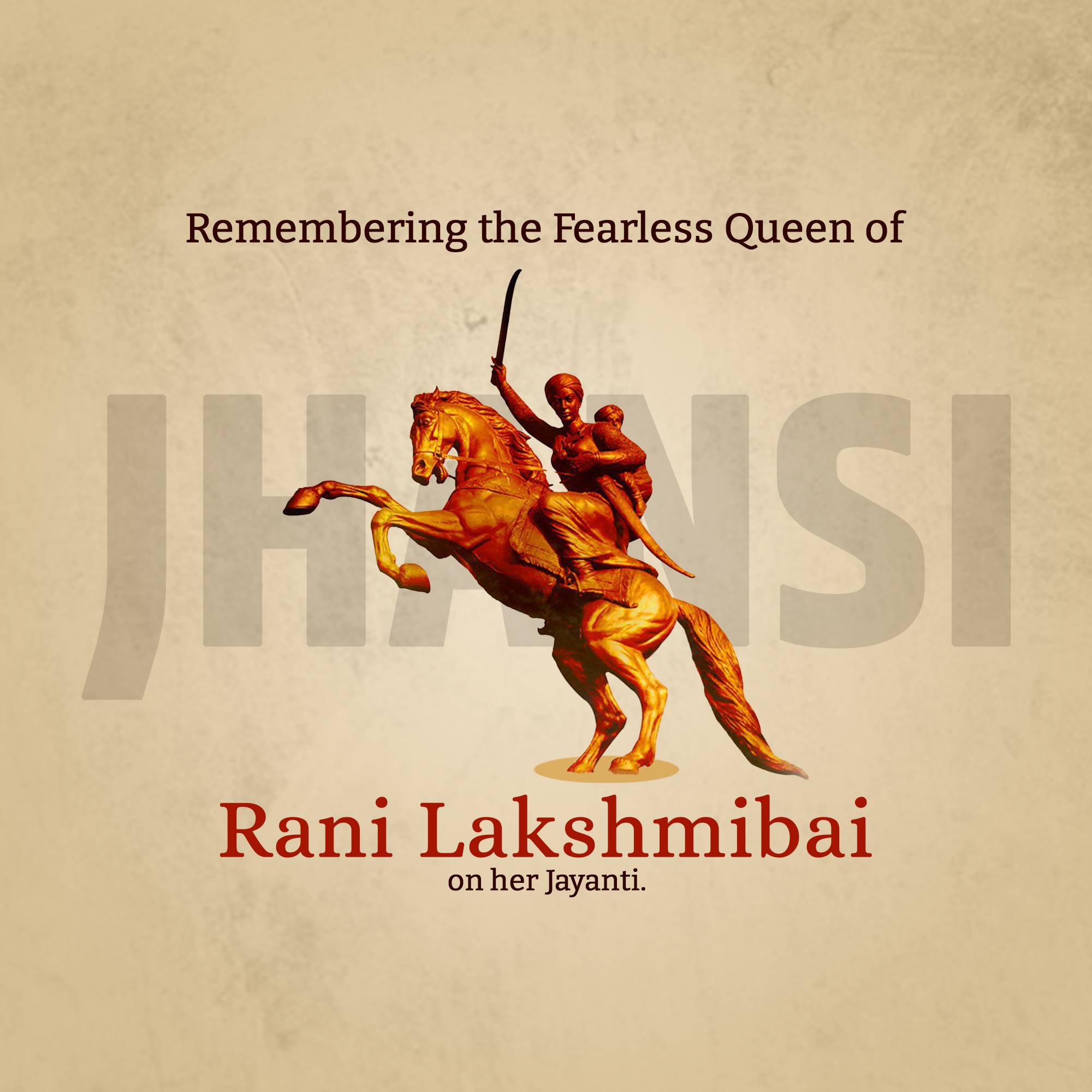 Rani of Jhansi Janm Jayanti