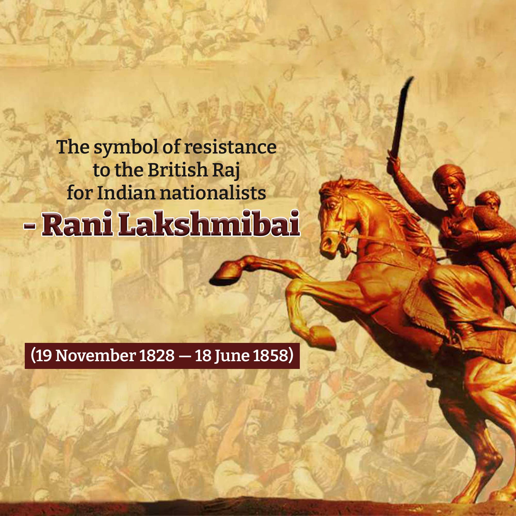 Rani of Jhansi Janm Jayanti