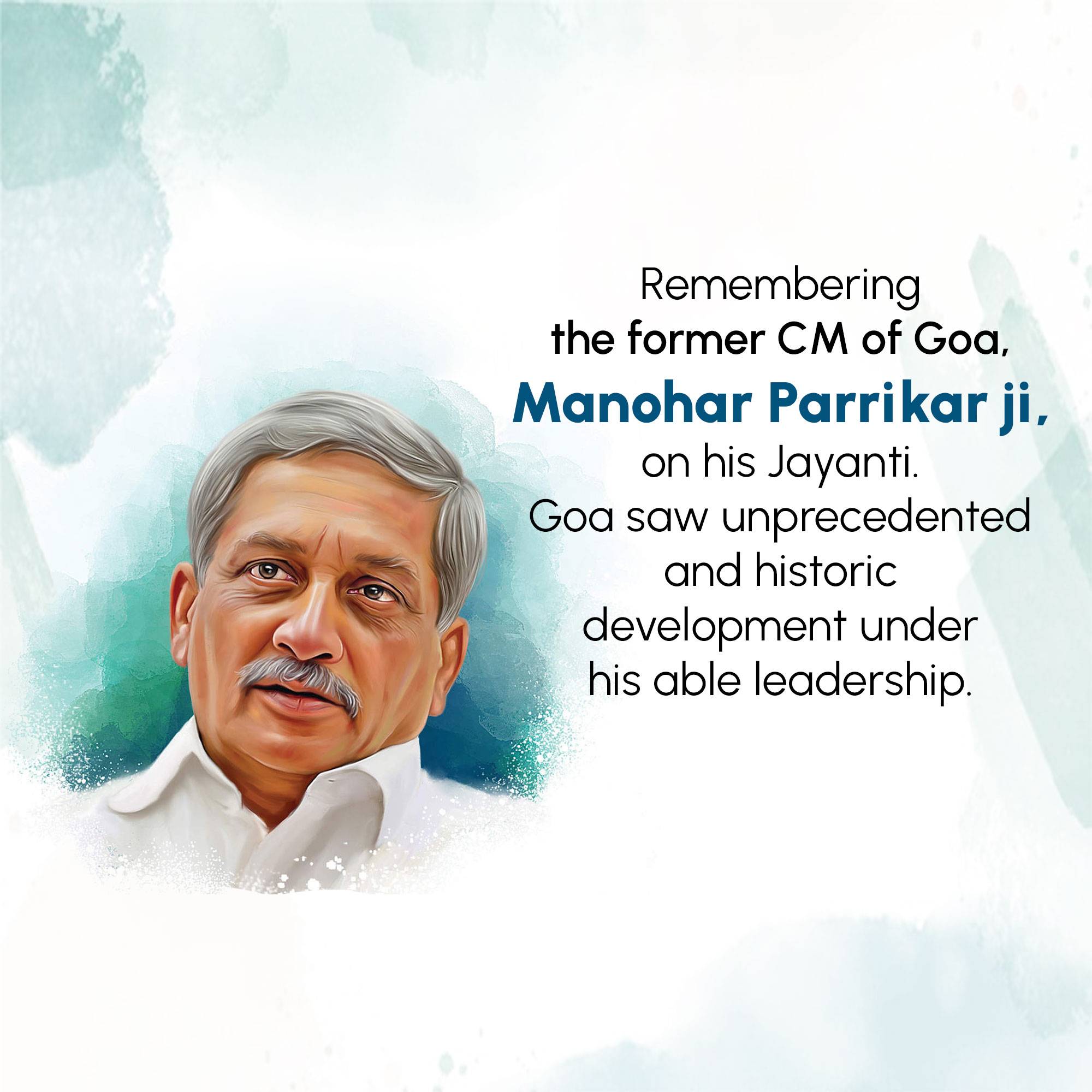 Manohar Parrikar Jayanti