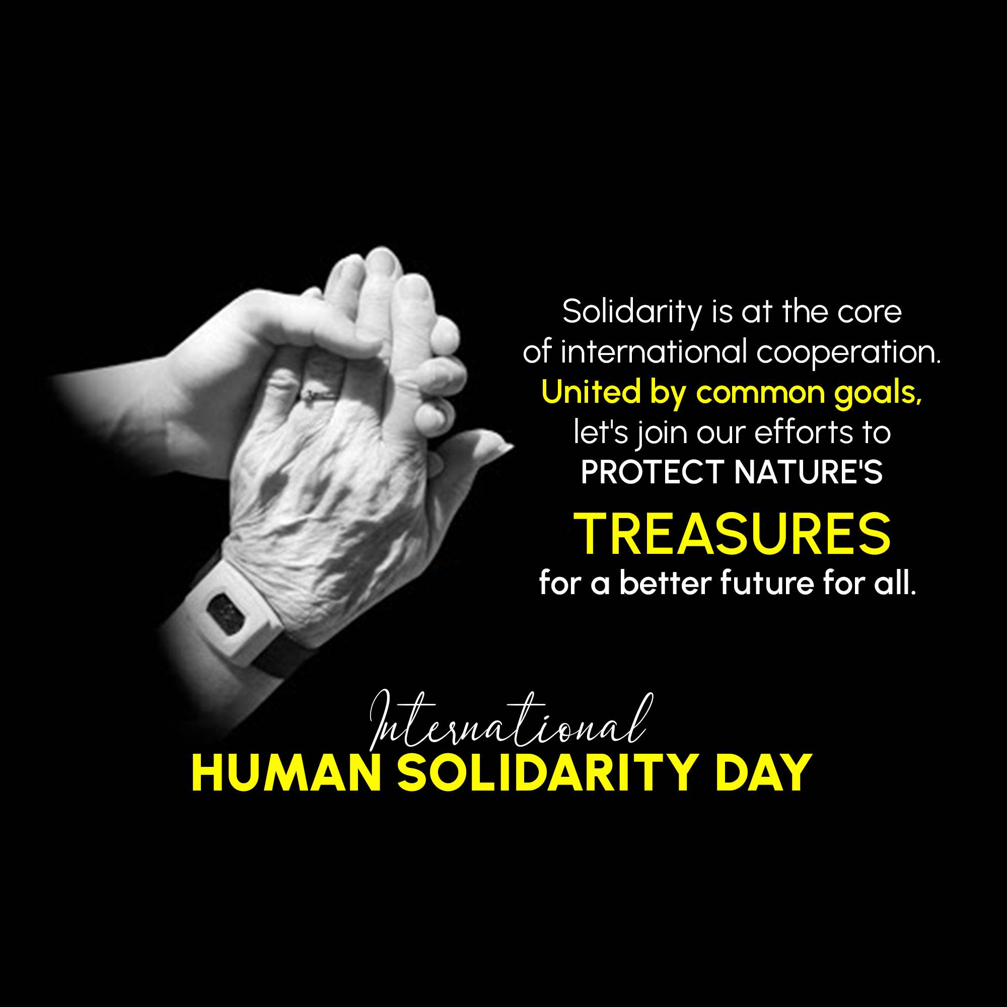 International Human Solidarity Day