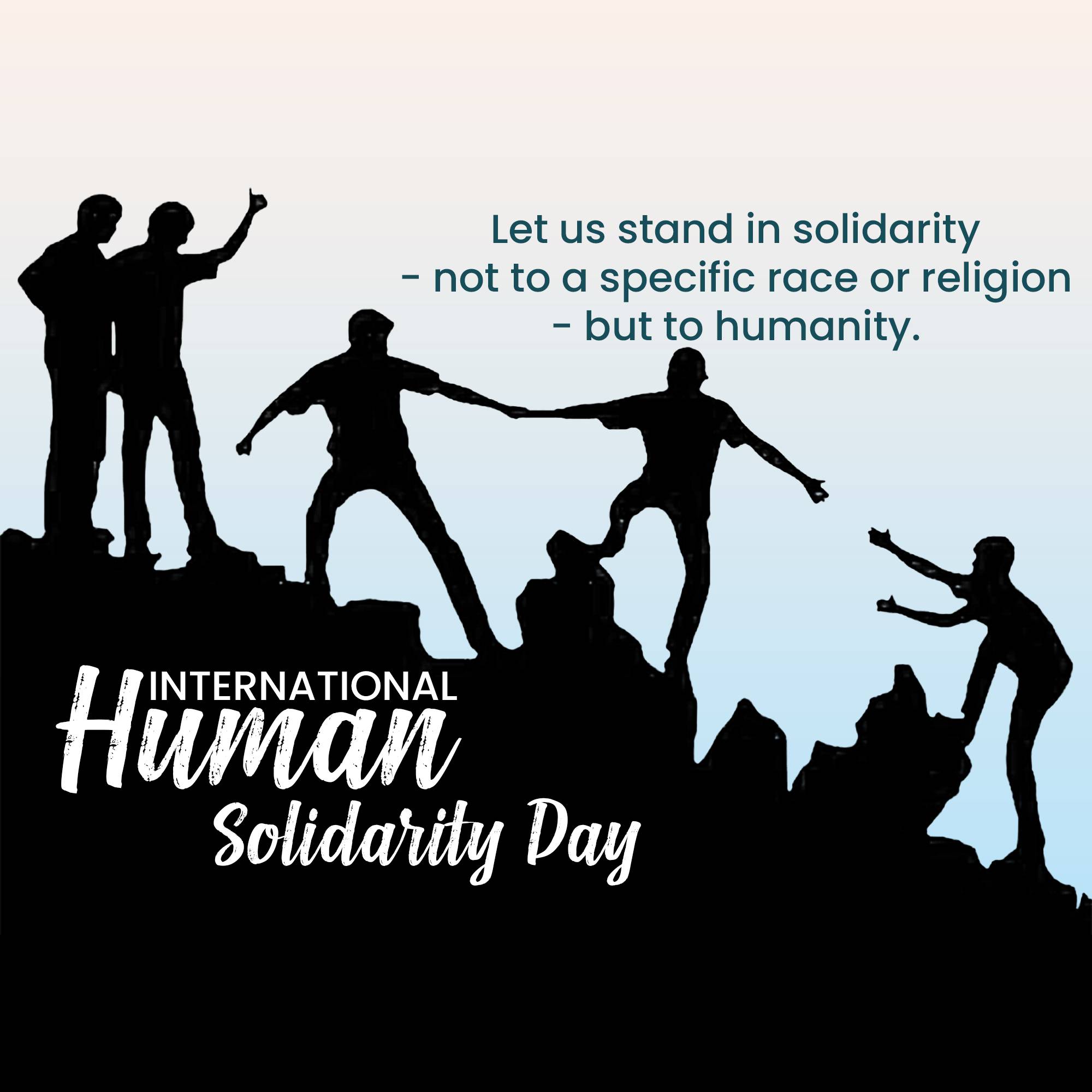 International Human Solidarity Day