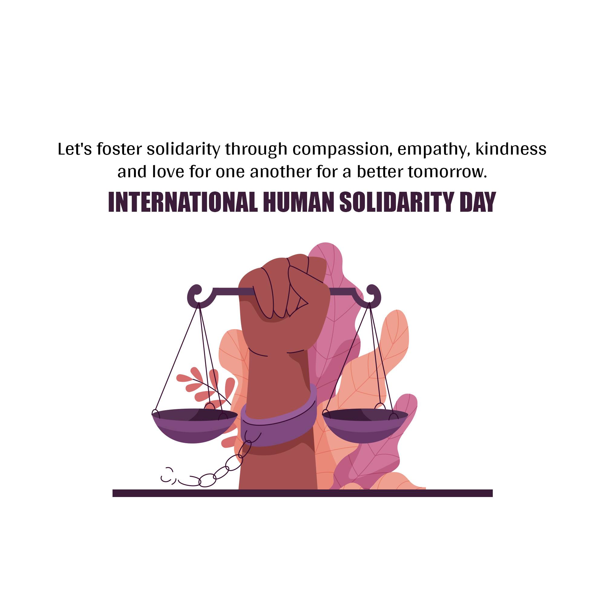 International Human Solidarity Day