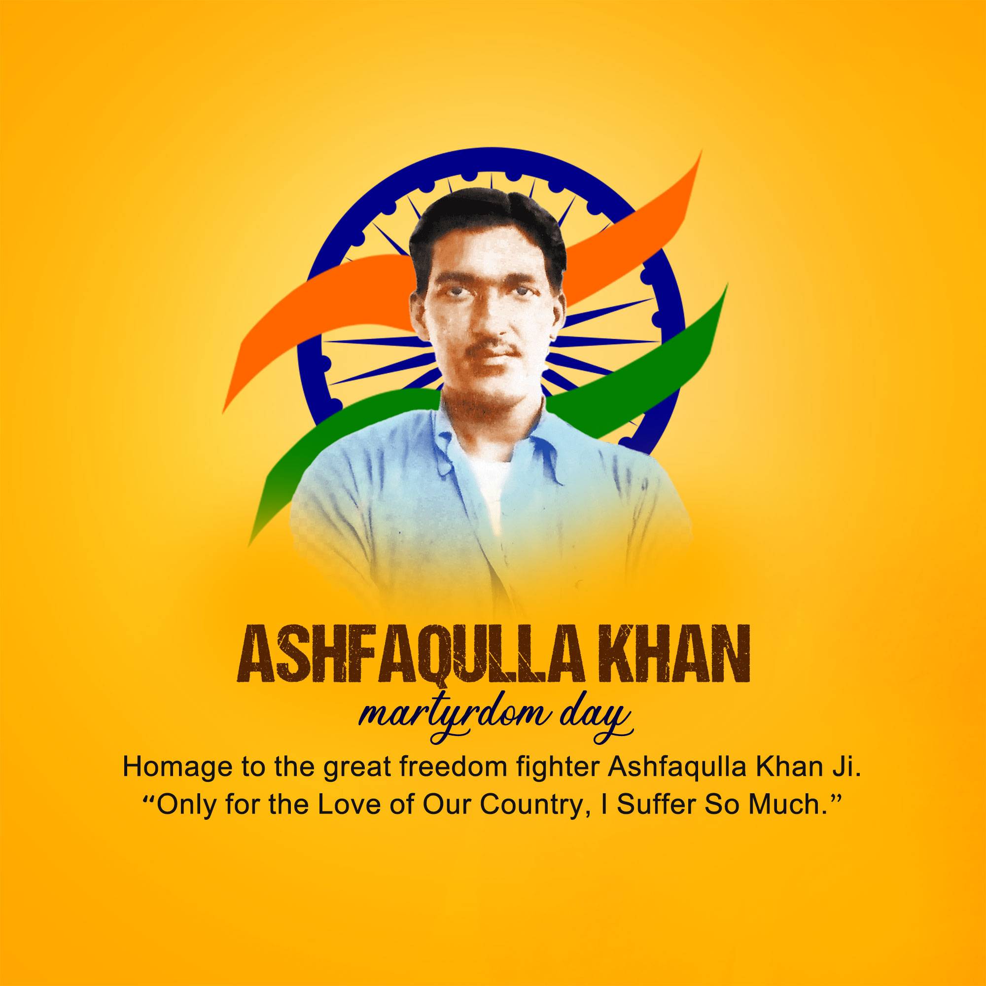 Ashfaqulla Khan Punyatithi