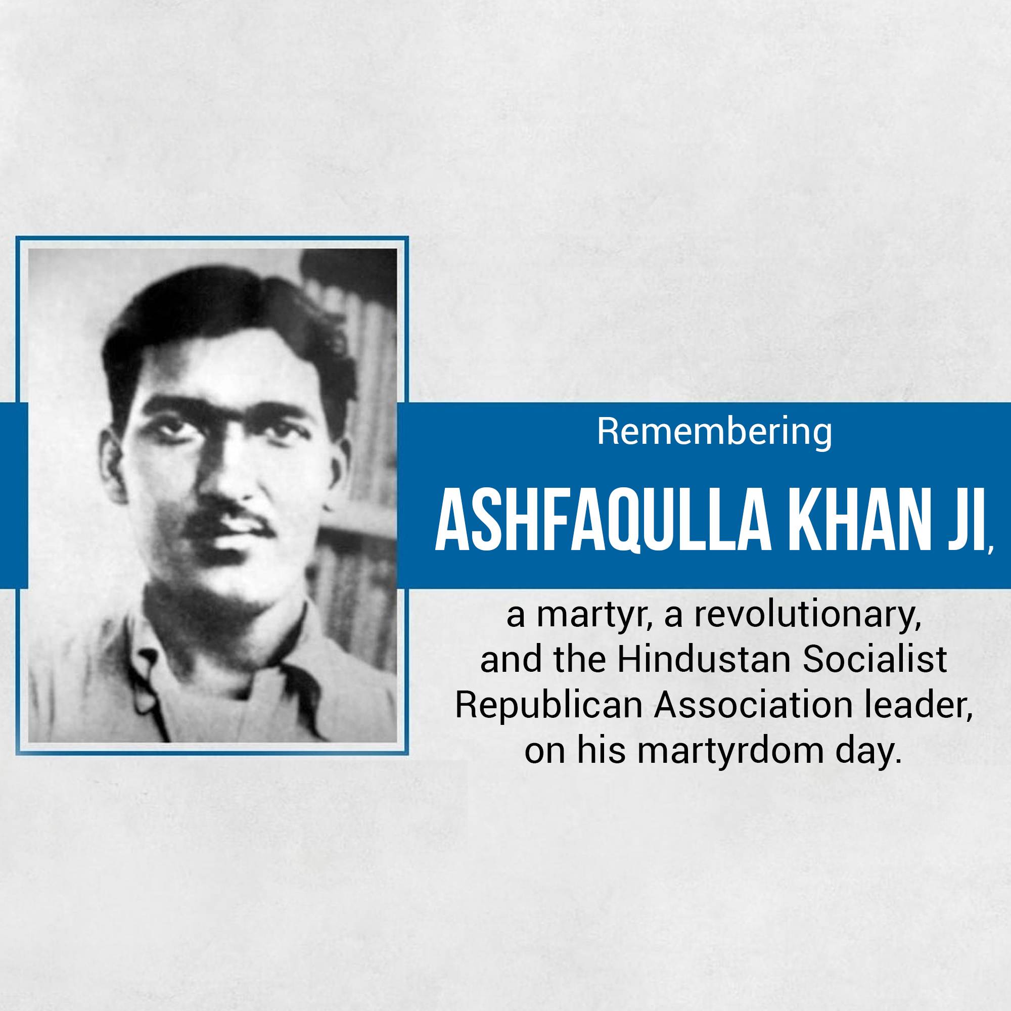 Ashfaqulla Khan Punyatithi