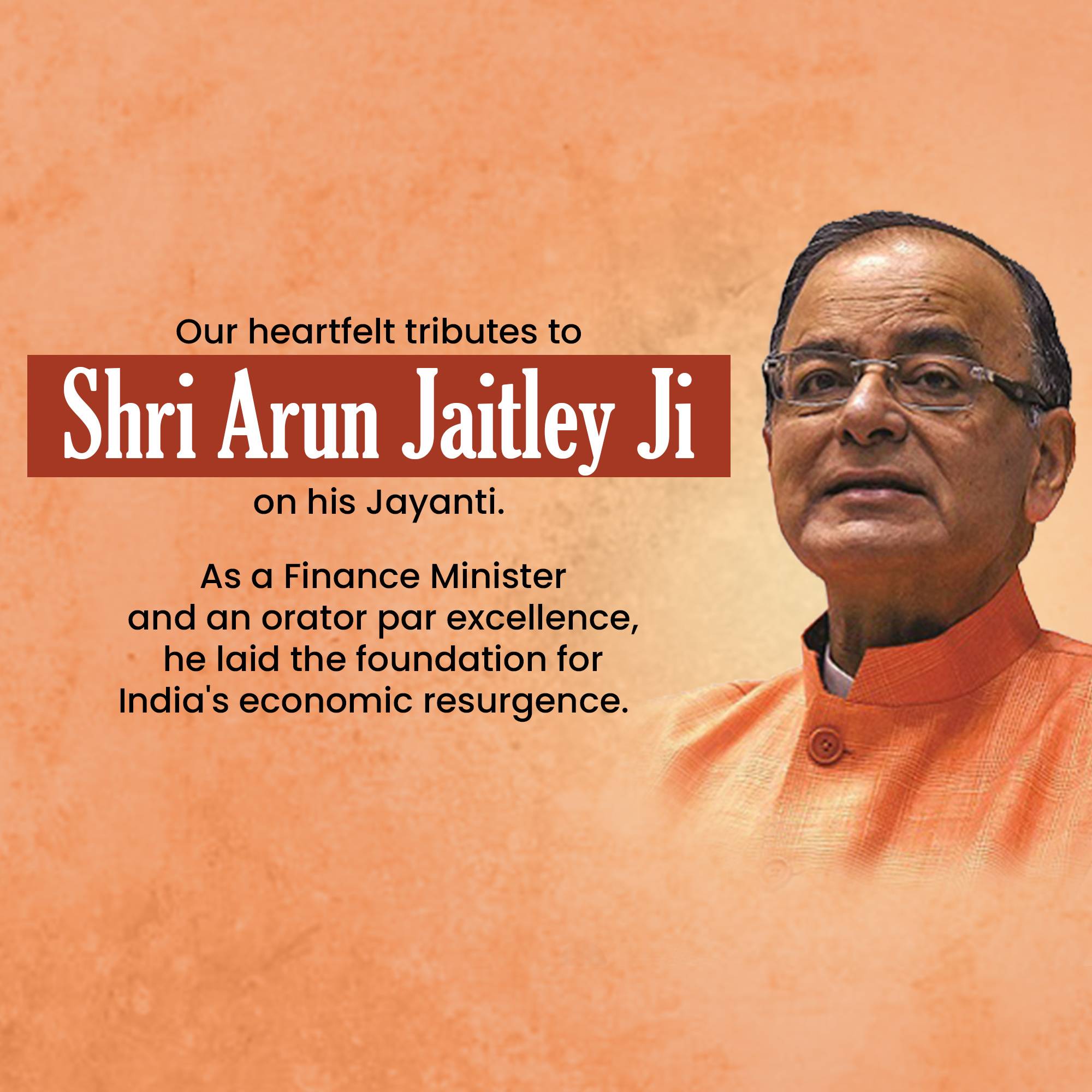 Arun Jaitley Jayanti