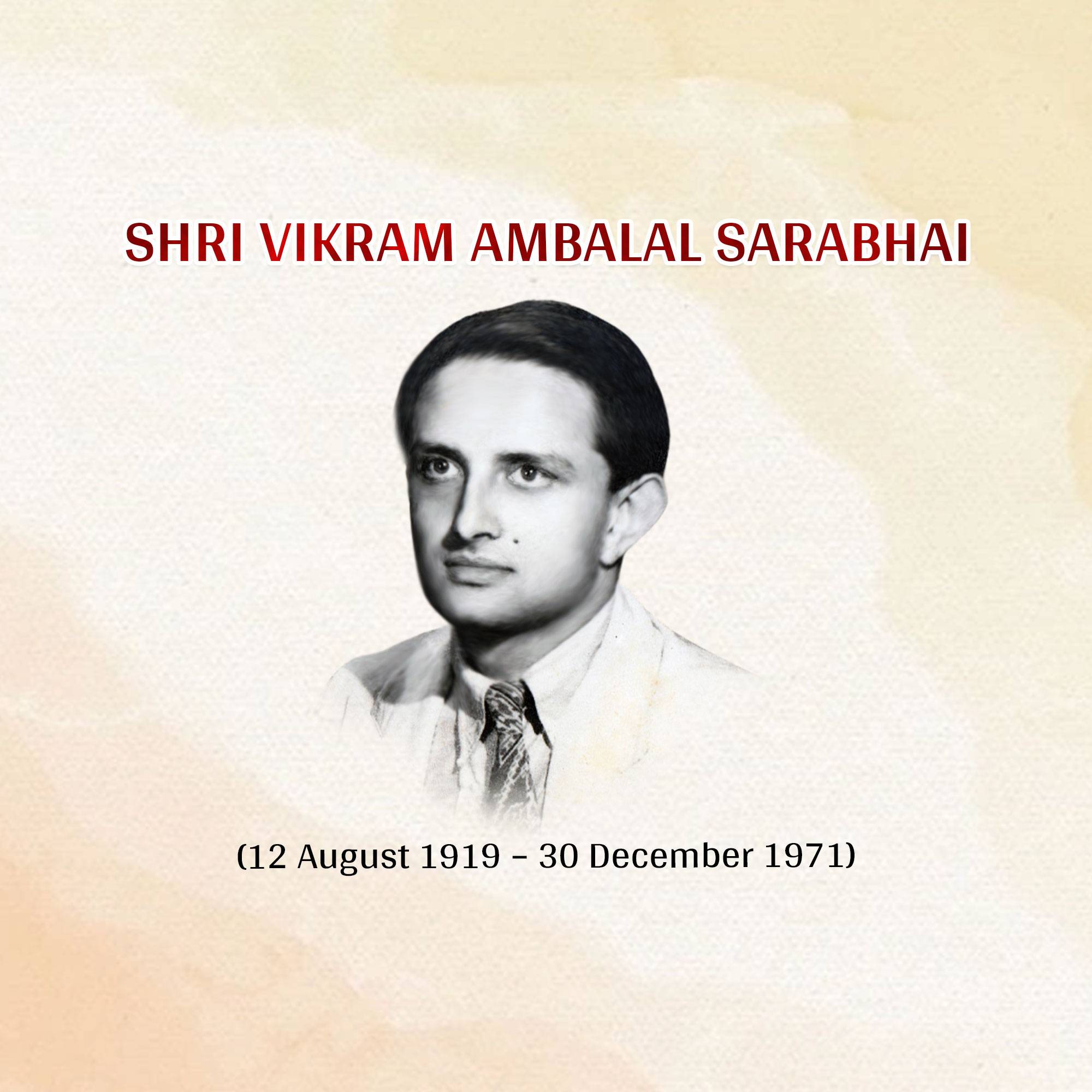 Dr Vikram Sarabhai Punyatithi
