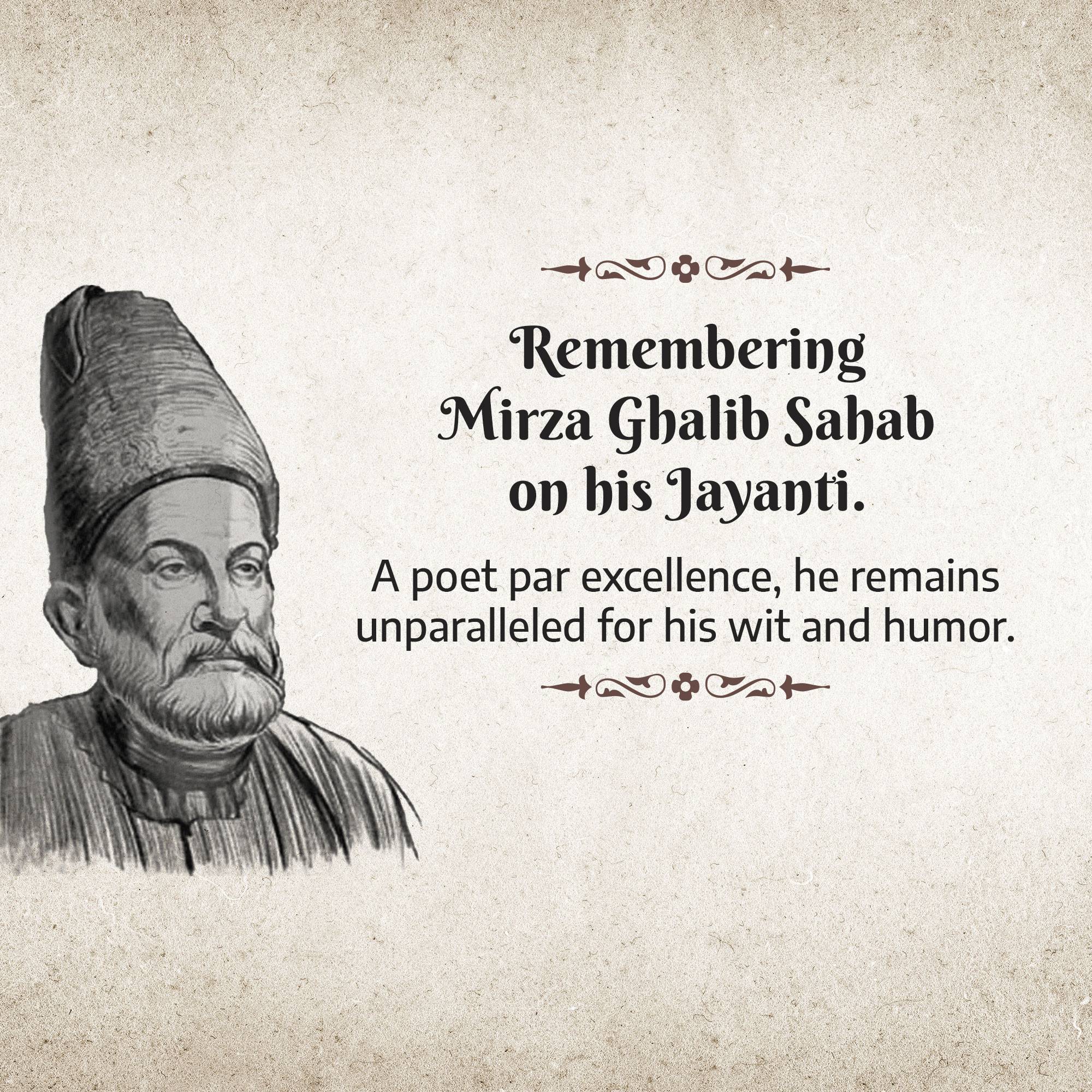 Mirza Ghalib Jayanti