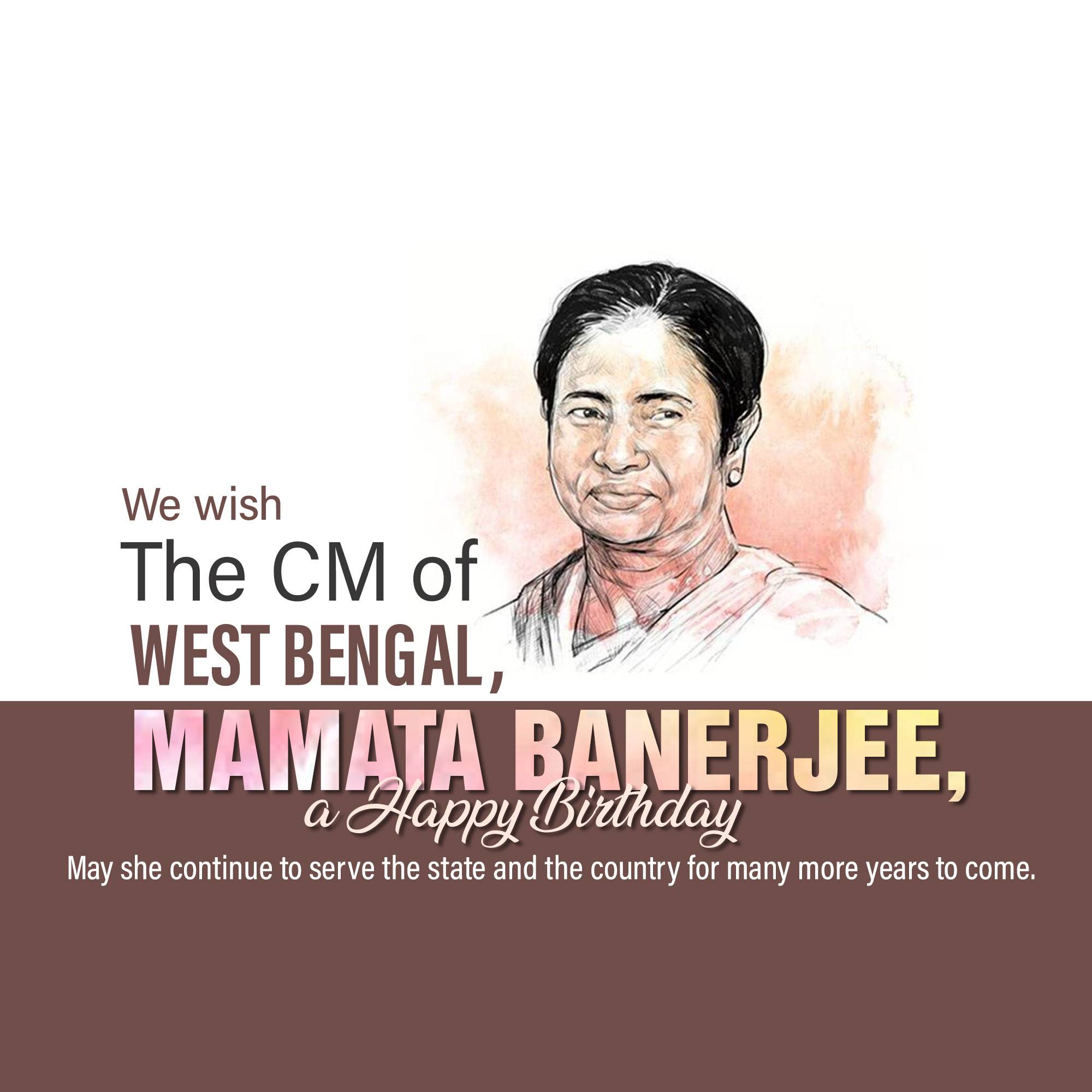 Mamata Banerjee Birthday