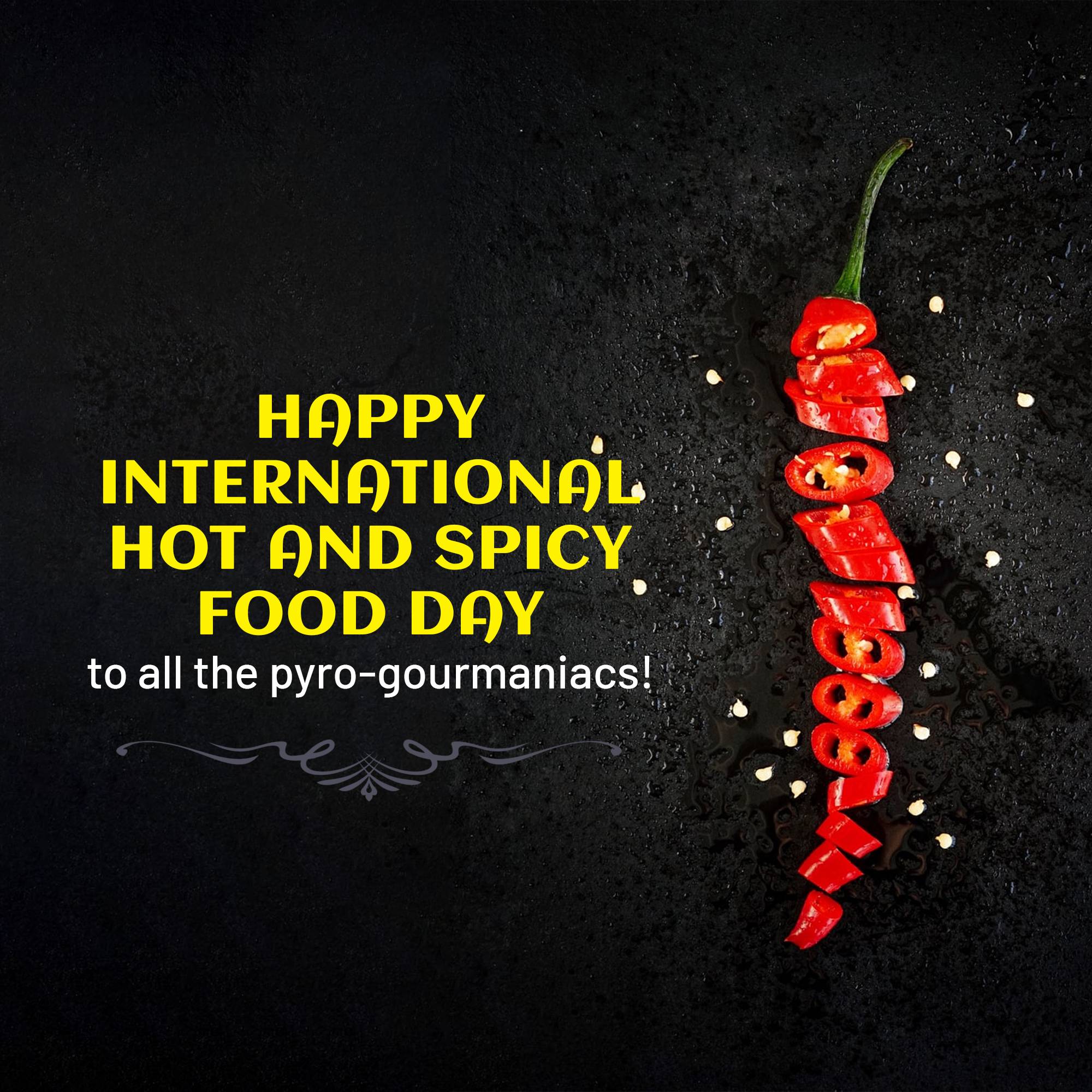 International Hot & Spicy Food Day