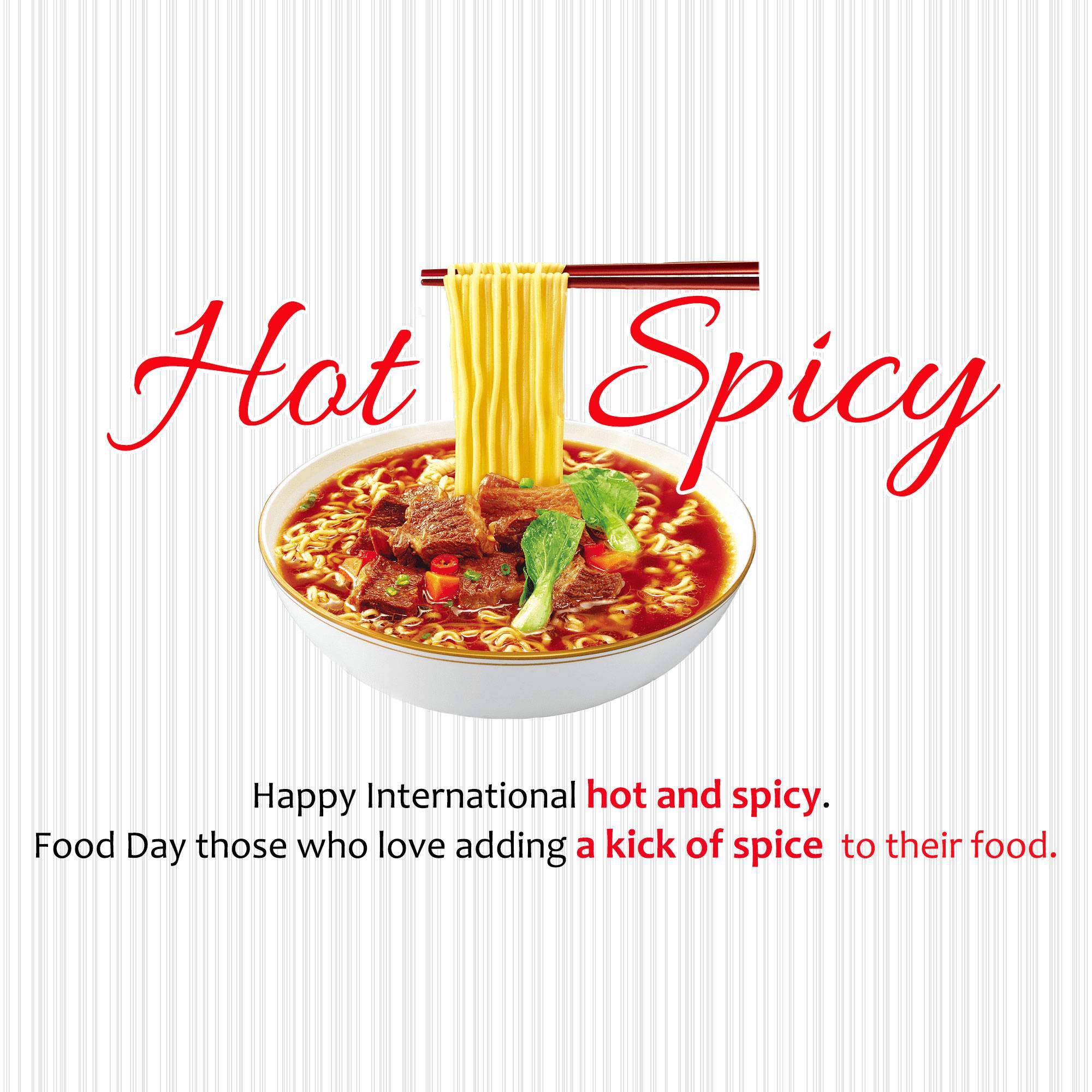 International Hot & Spicy Food Day