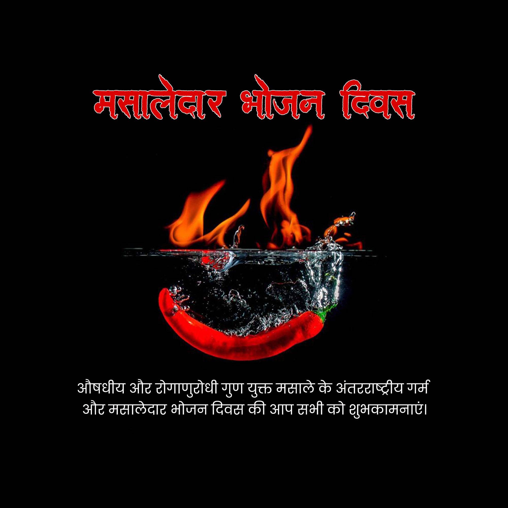 International Hot & Spicy Food Day