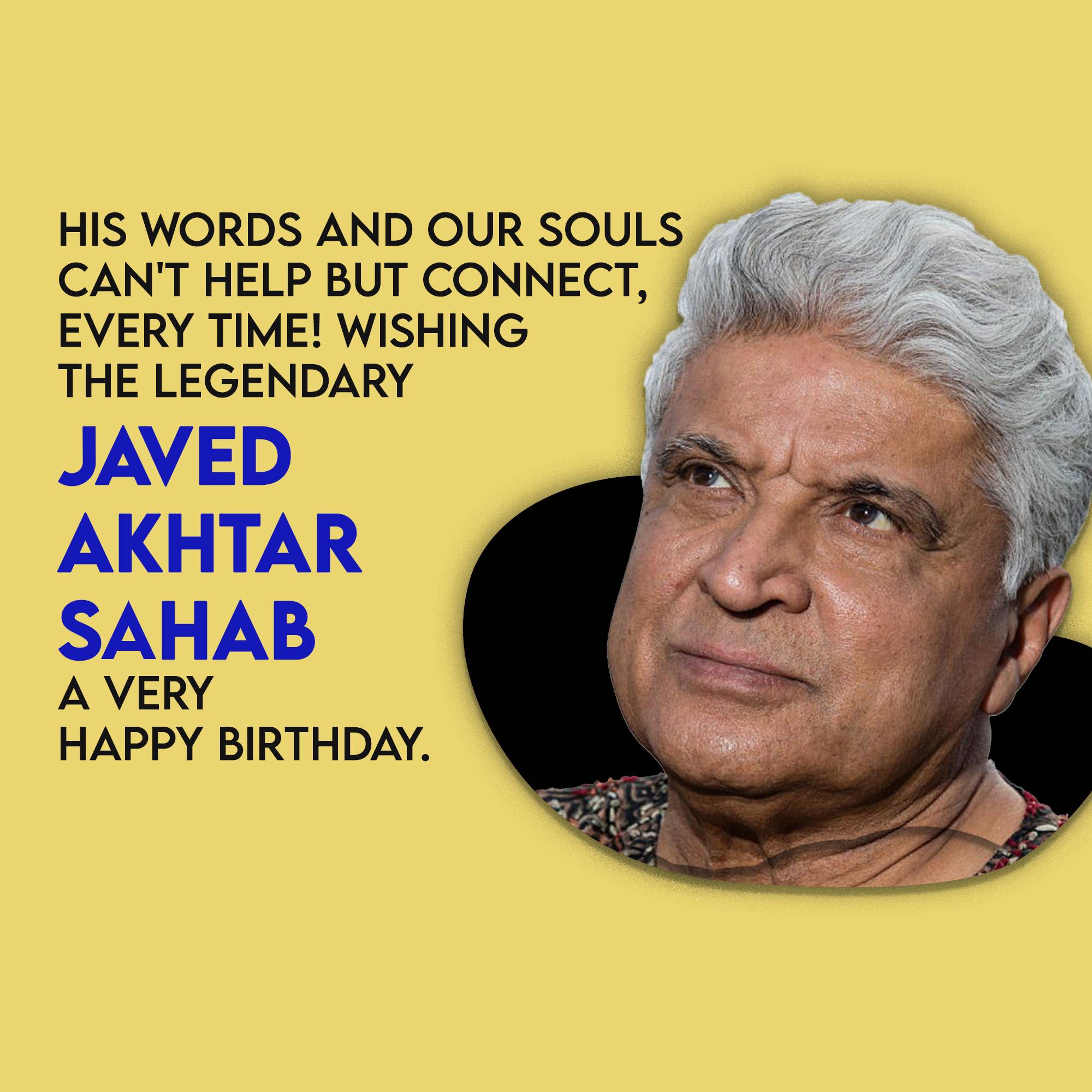 Javed Akhtar Birthday