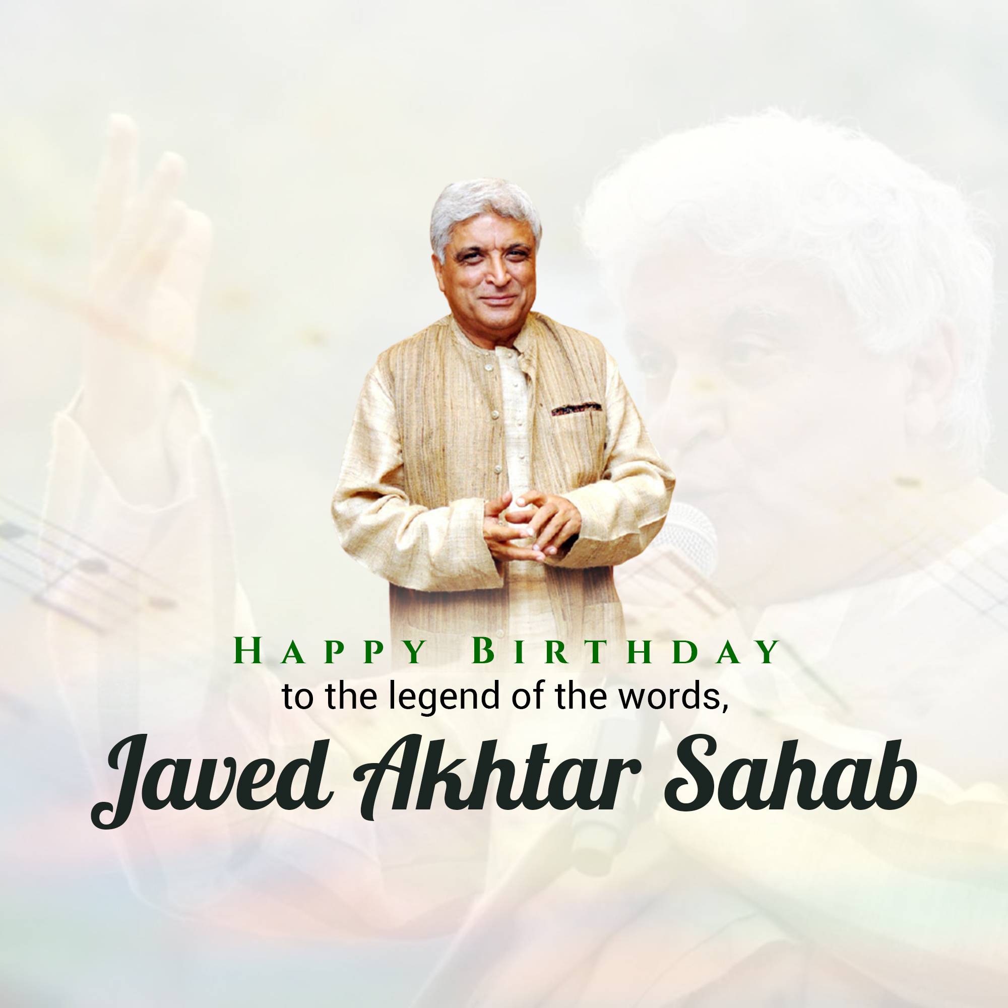 Javed Akhtar Birthday