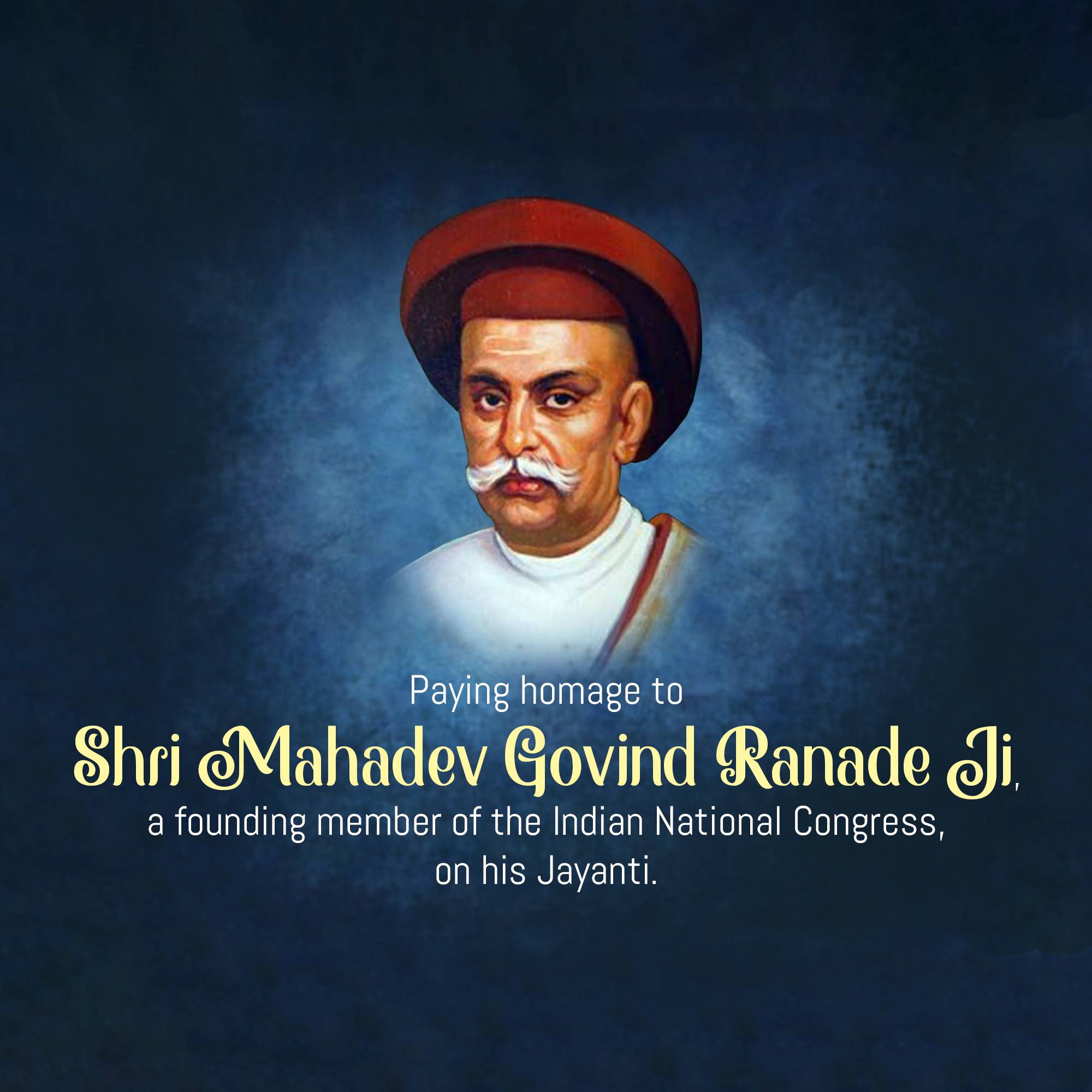 Mahadev Govind Ranade Jayanti