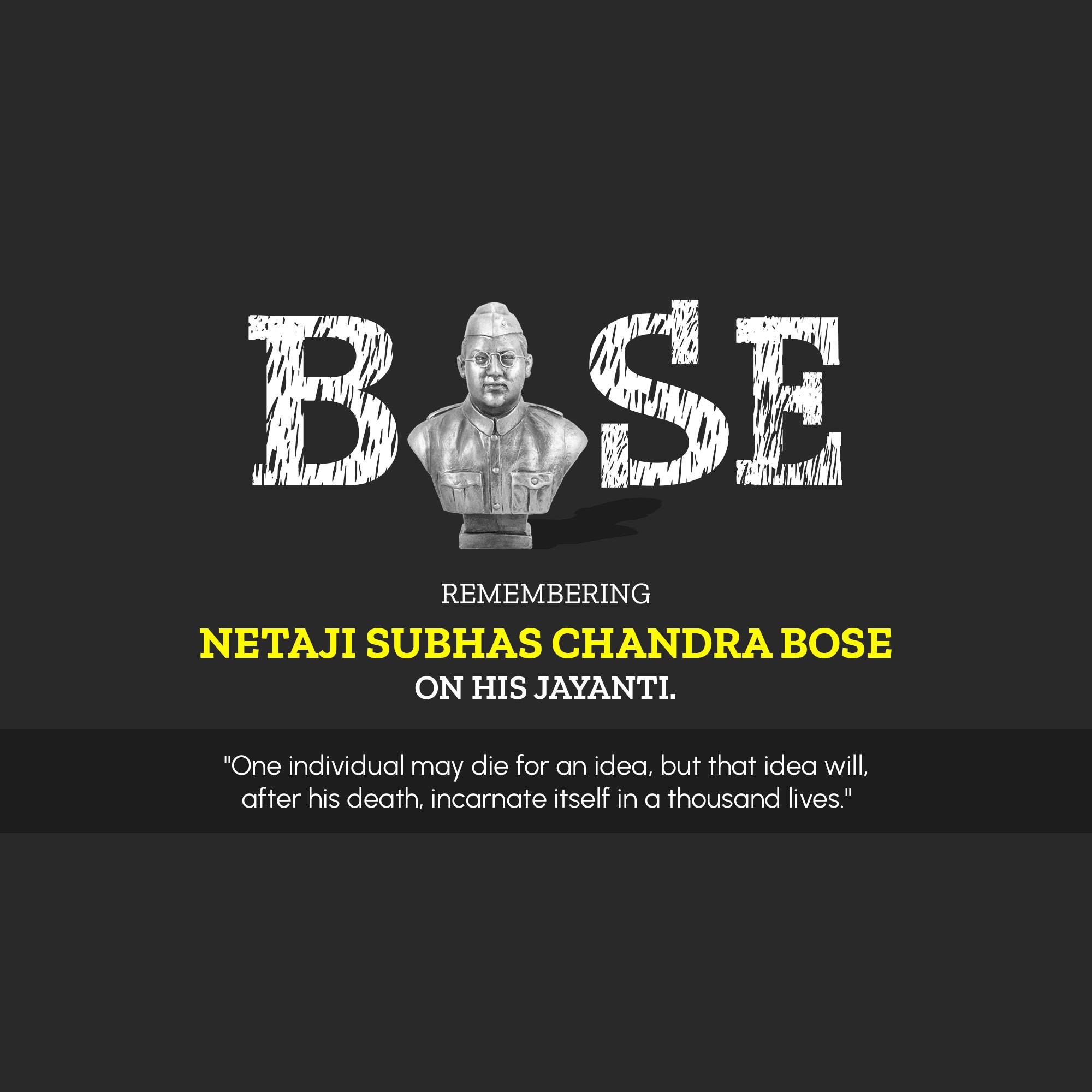 Subhash Chandra Bose Jayanti