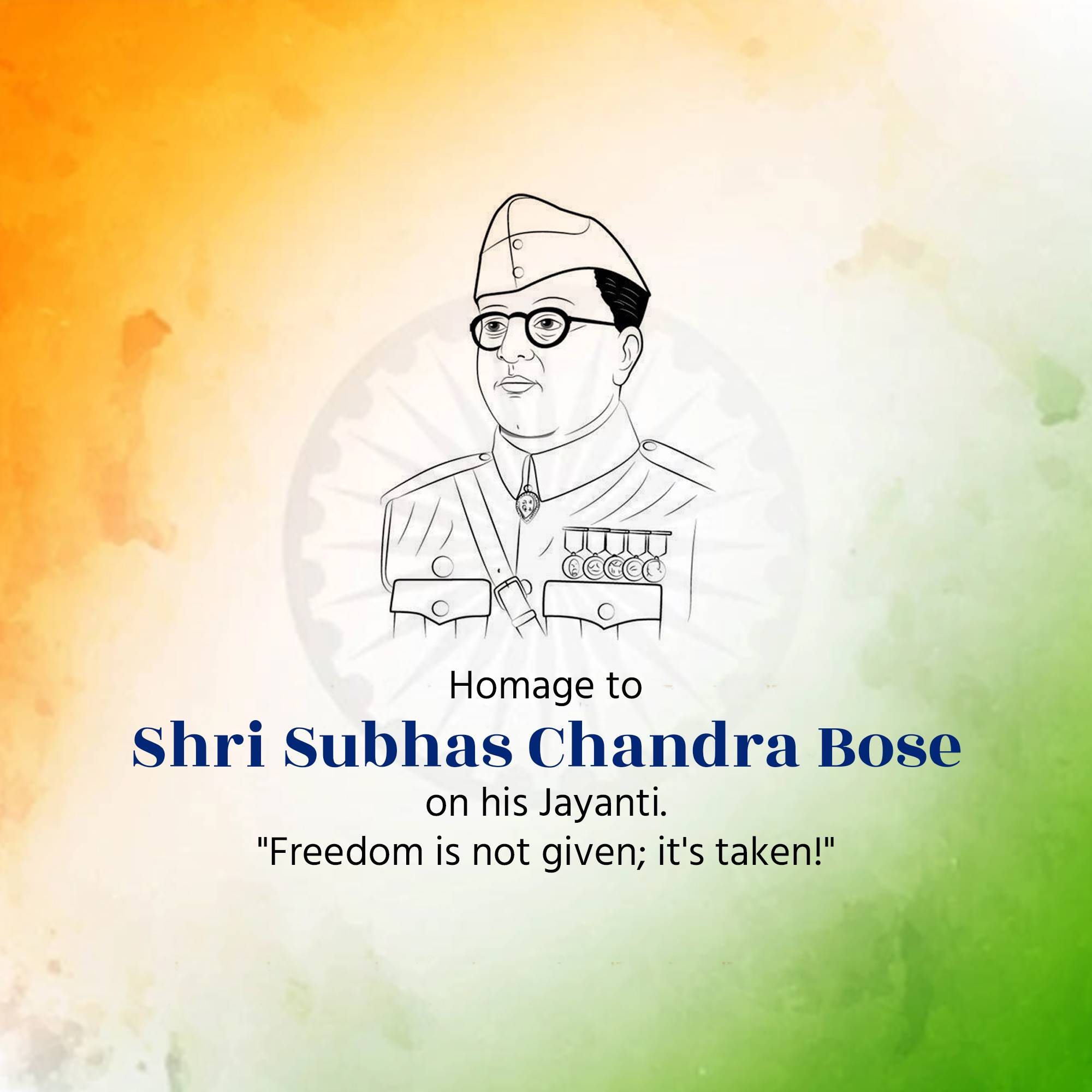 Subhash Chandra Bose Jayanti