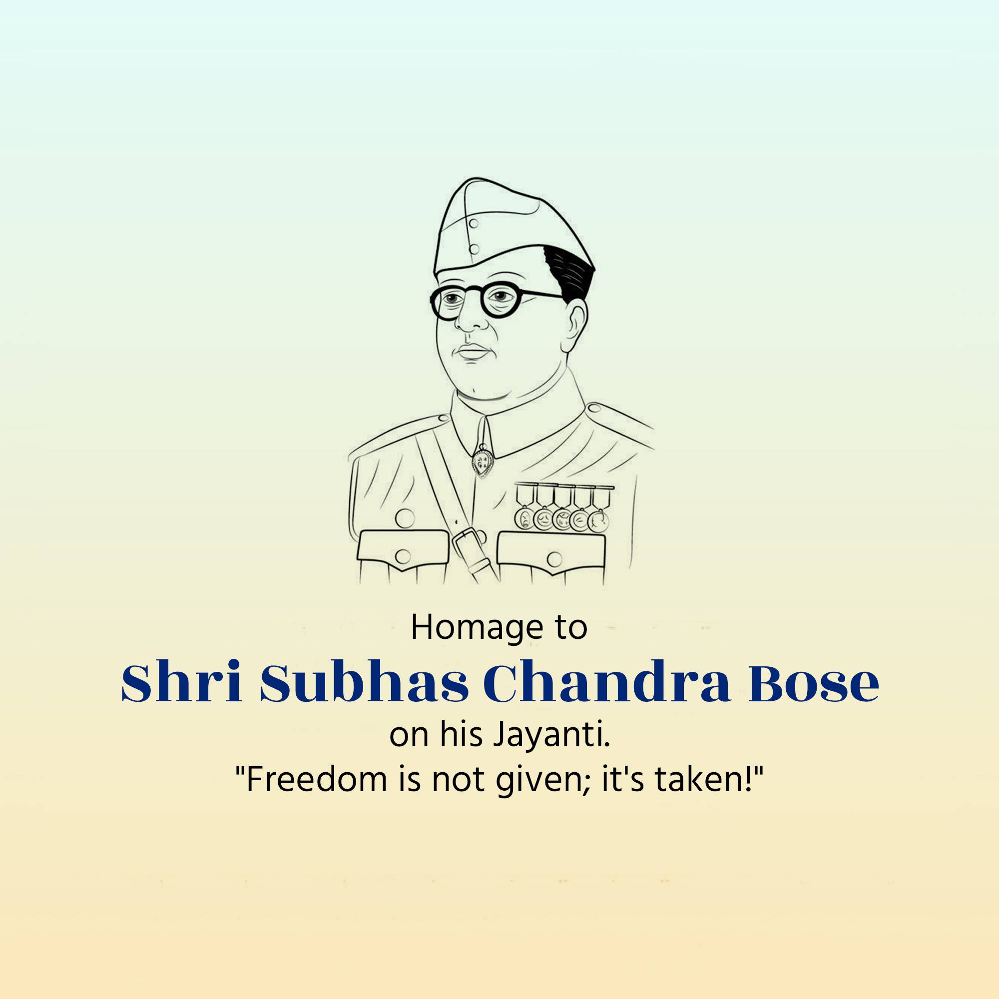 Subhash Chandra Bose Jayanti