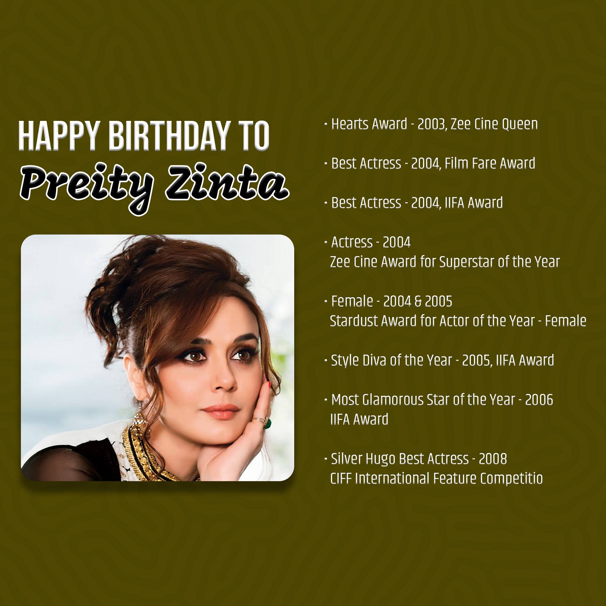 Preity Zinta Birthday